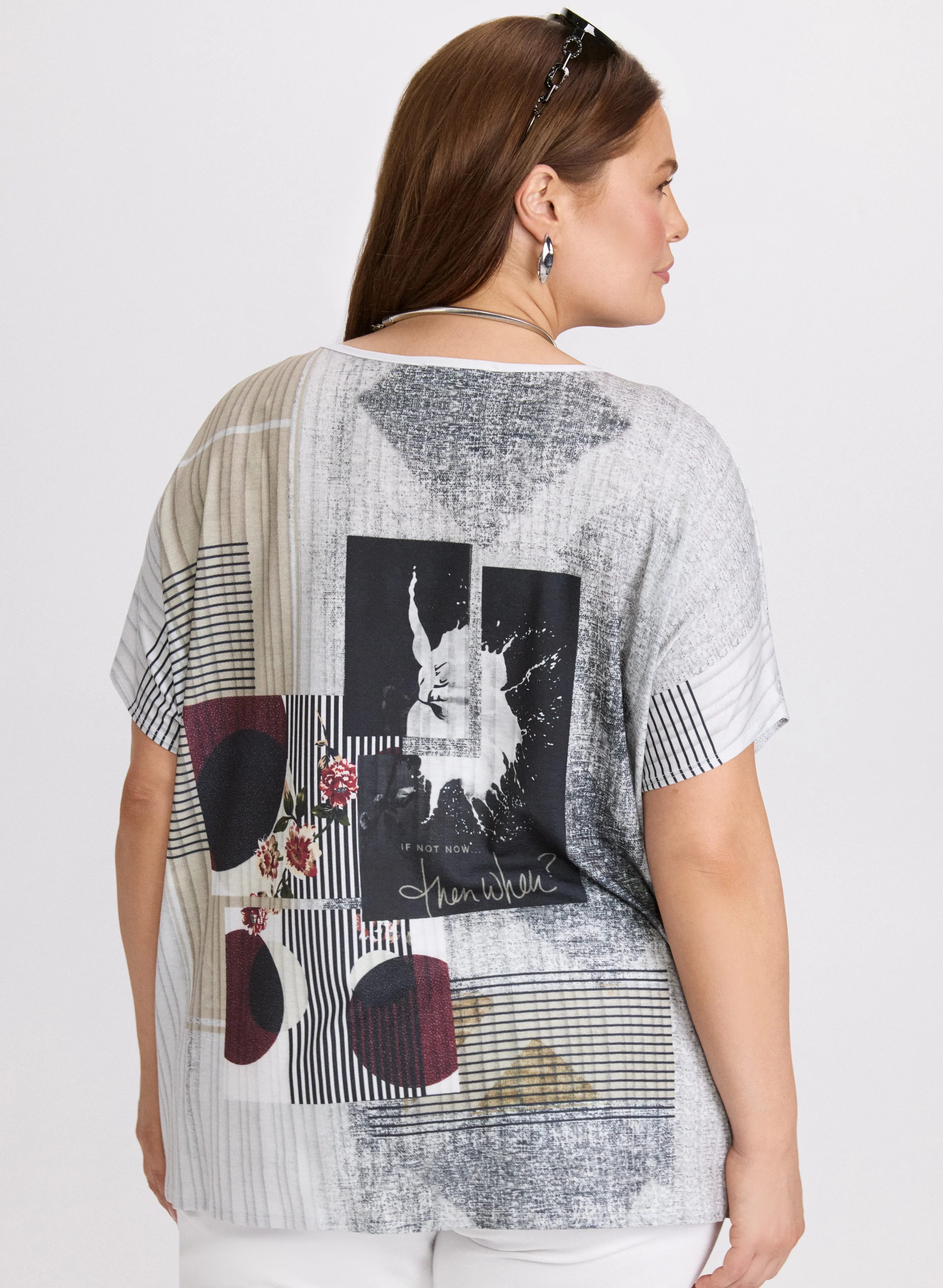 Abstract Jersey T-Shirt - Image 2