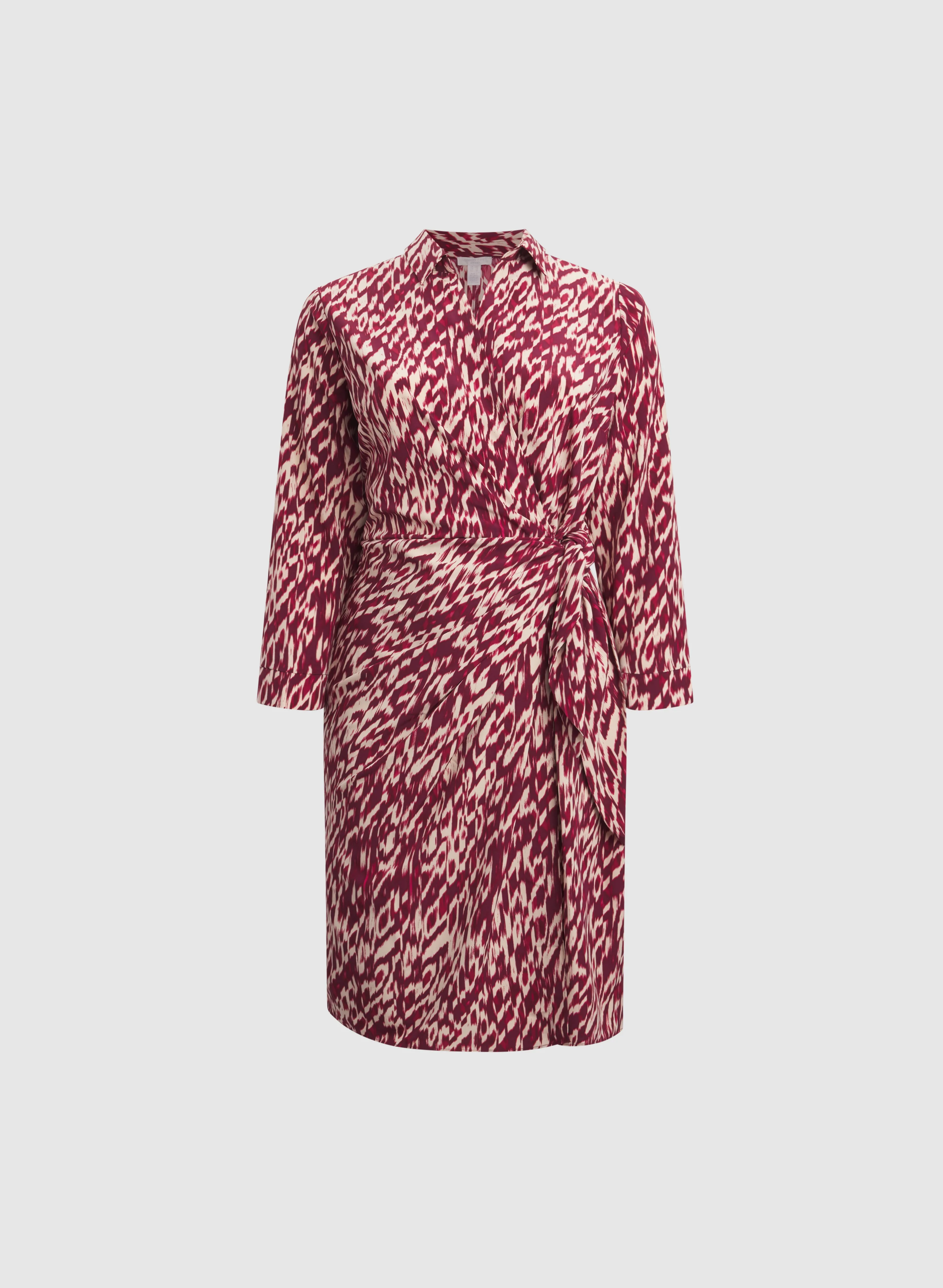 Abstract Tie-Waist Dress - Image 6