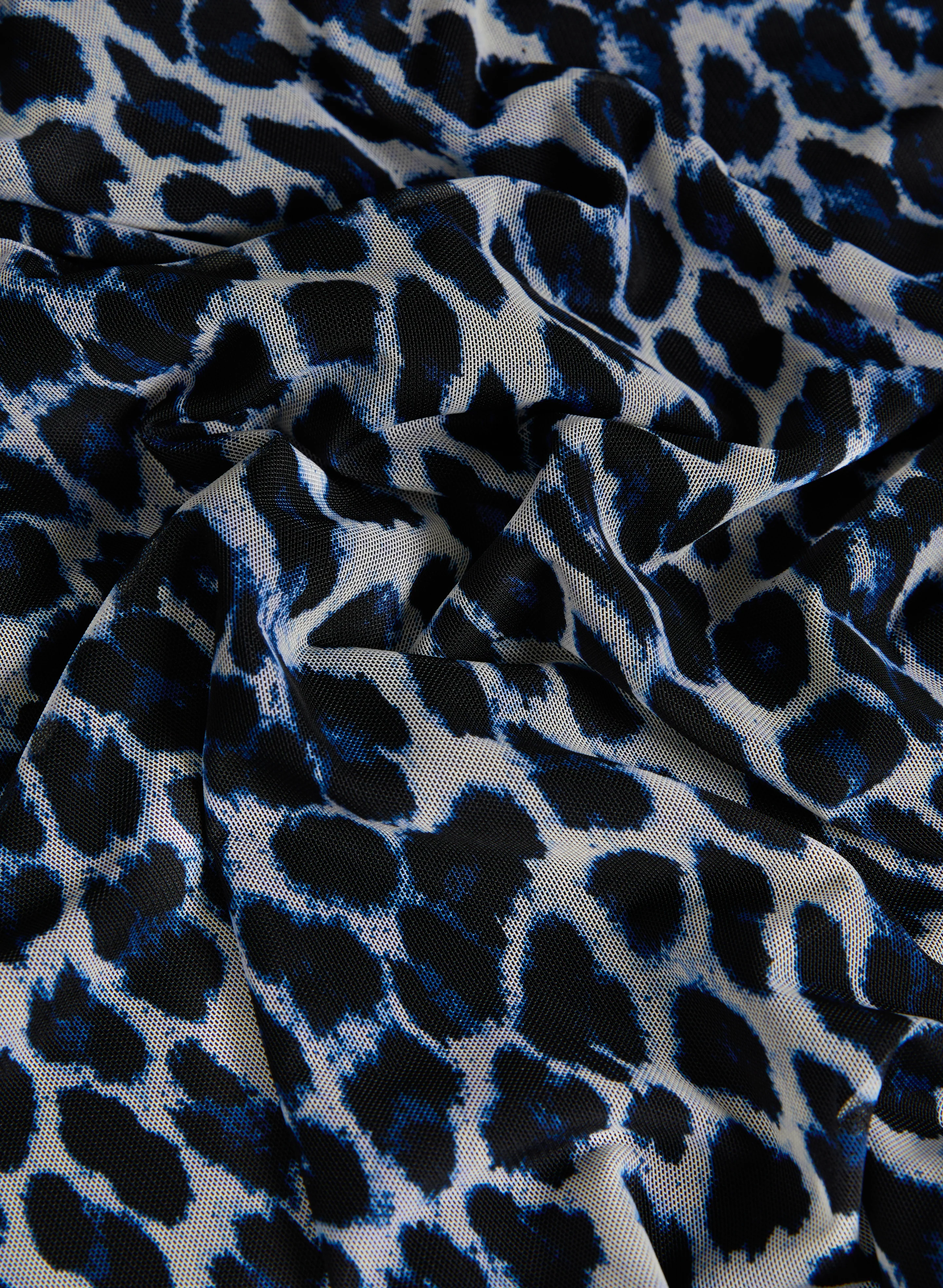 Animal Print Flared Sleeve Top - Image 7