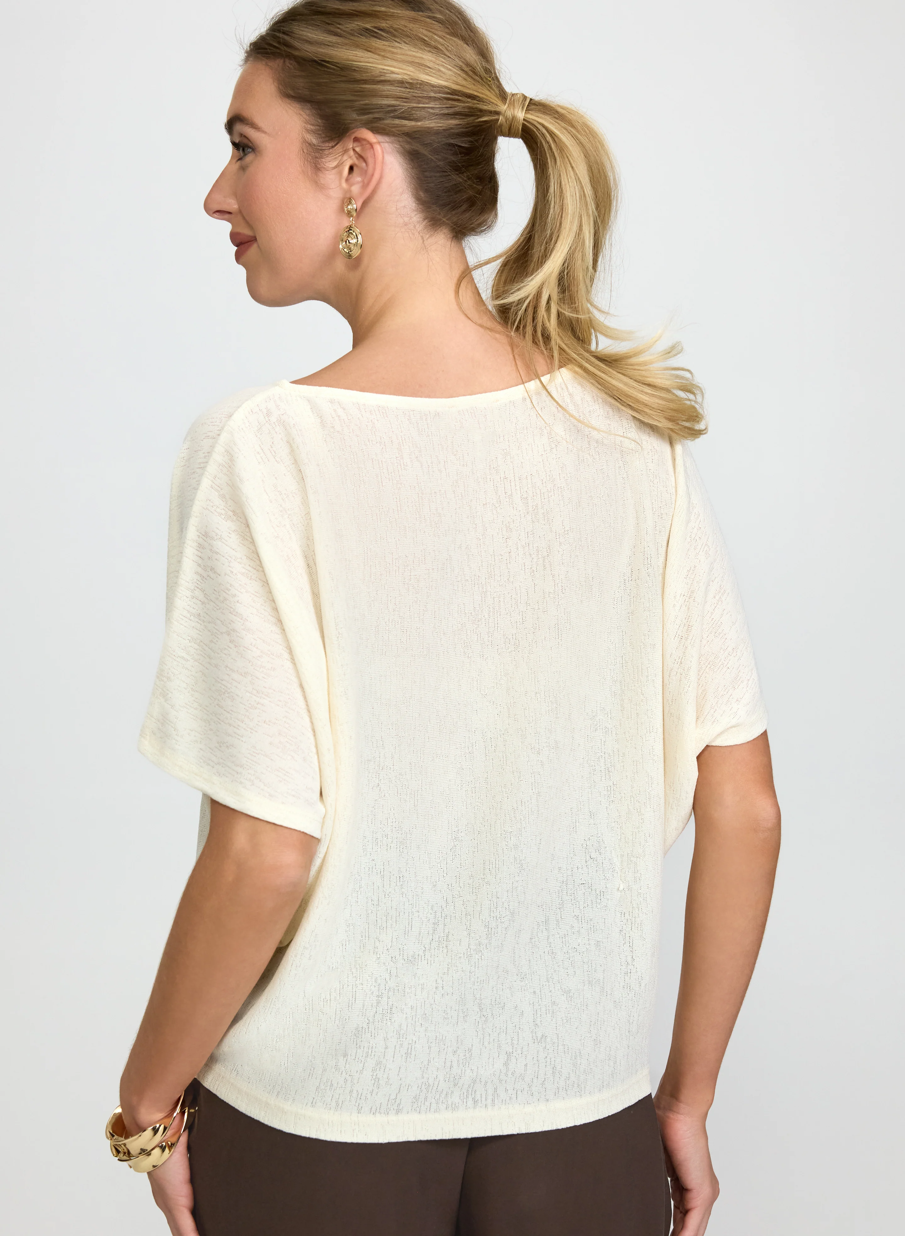 Batwing Sleeve Top - Image 4
