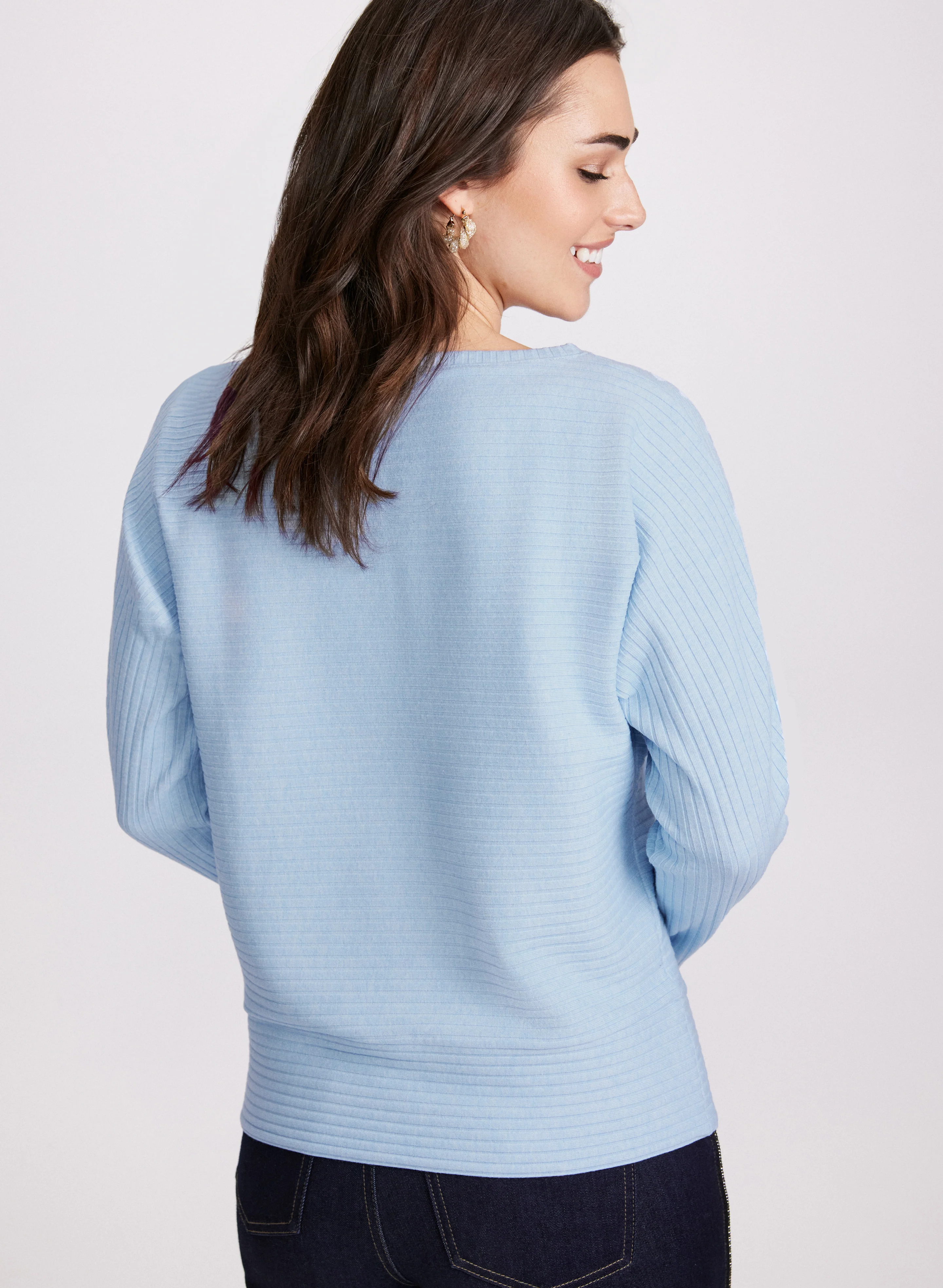 Boat Neck Knit Top - Image 4