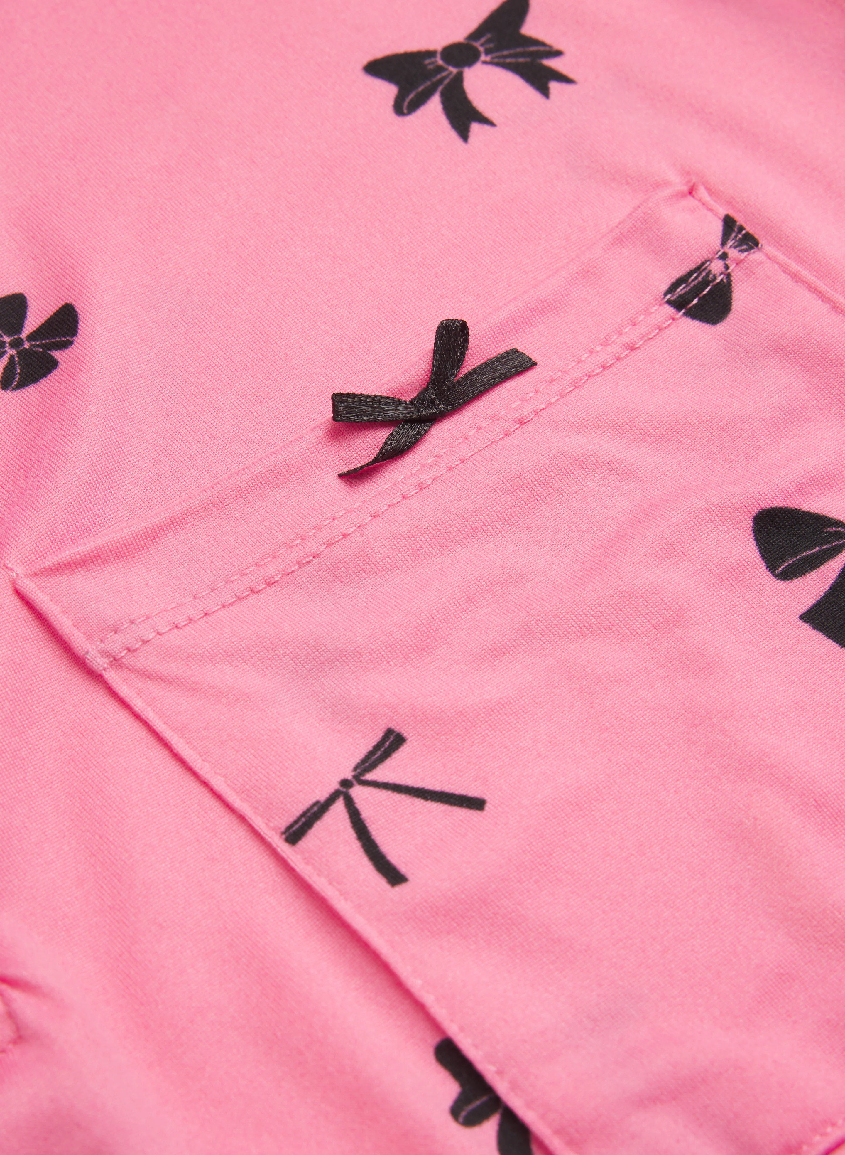 Bow Print Jersey Nightgown - Image 7