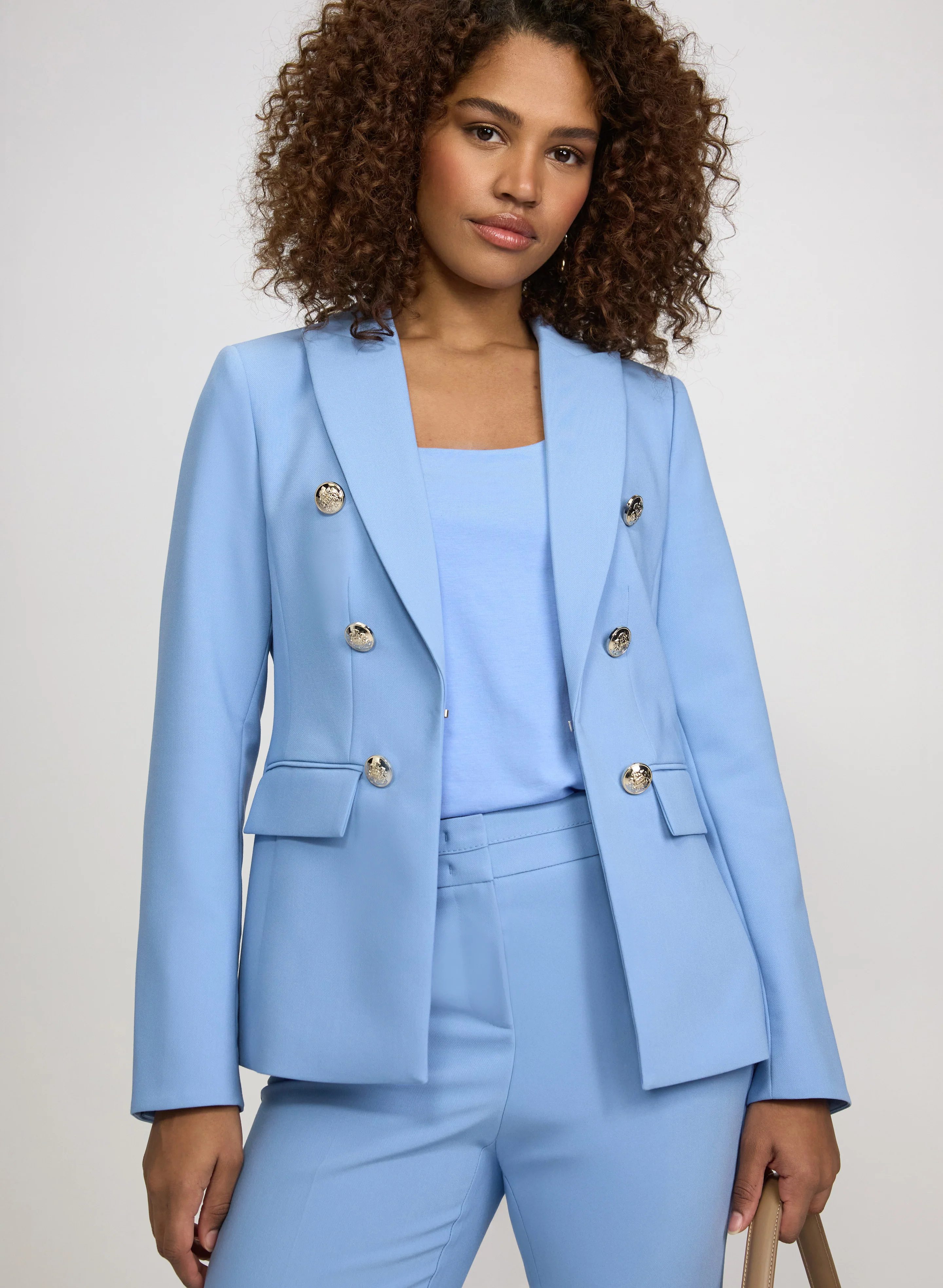 Button Detail Blazer