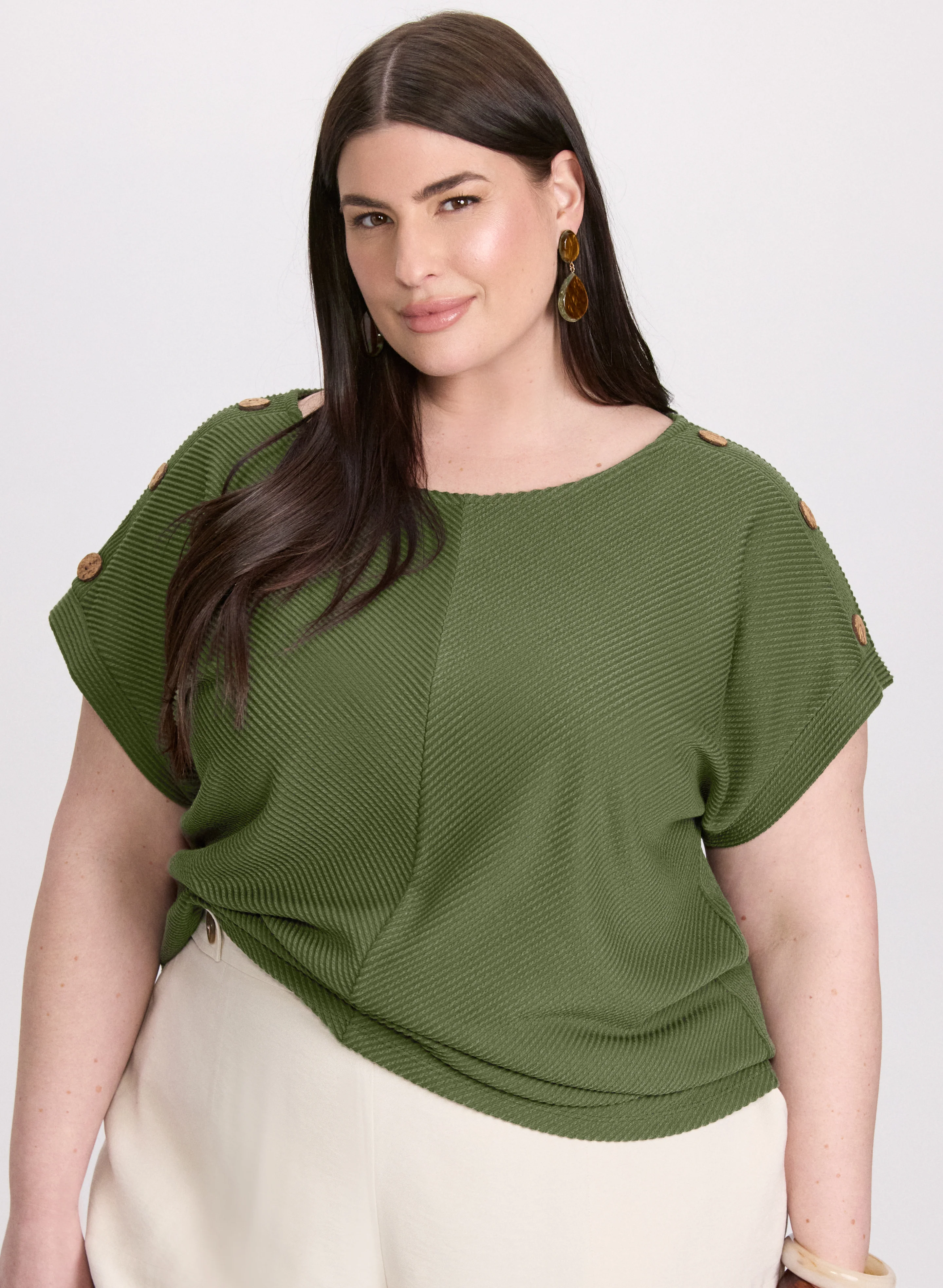 Button Detail Top