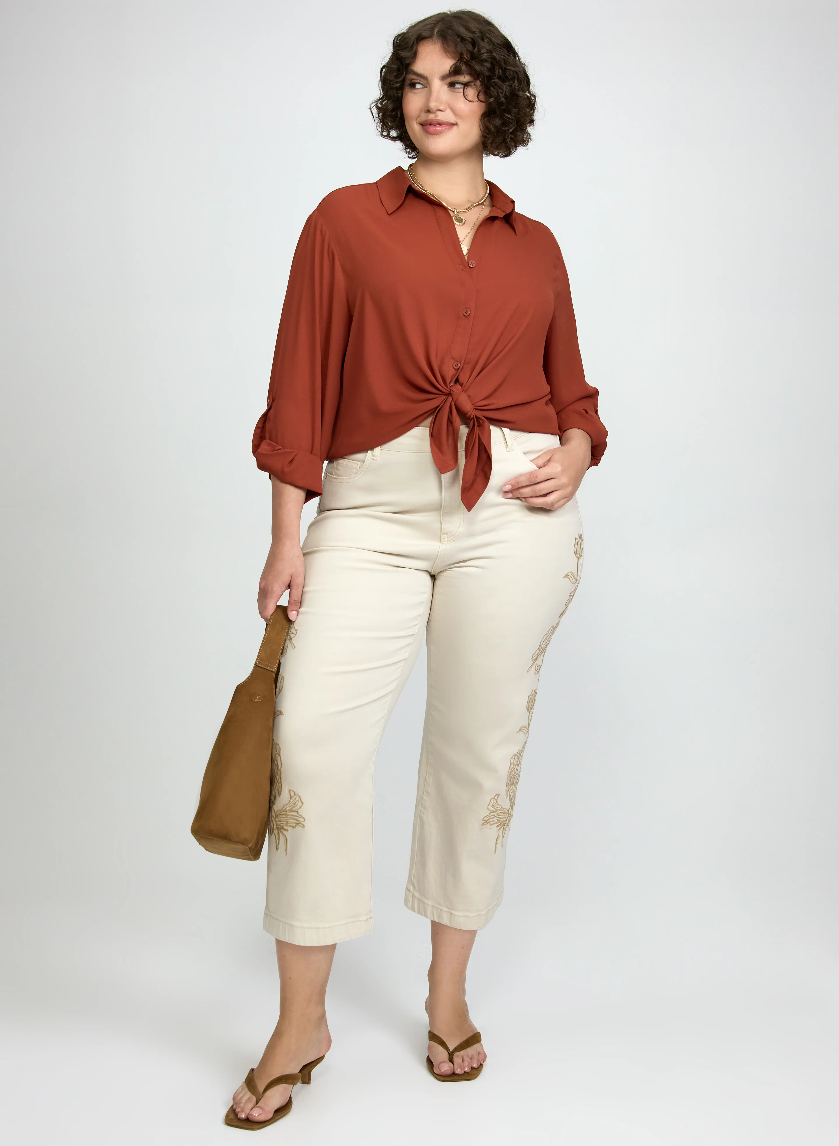 Button-Down Blouse - Image 2