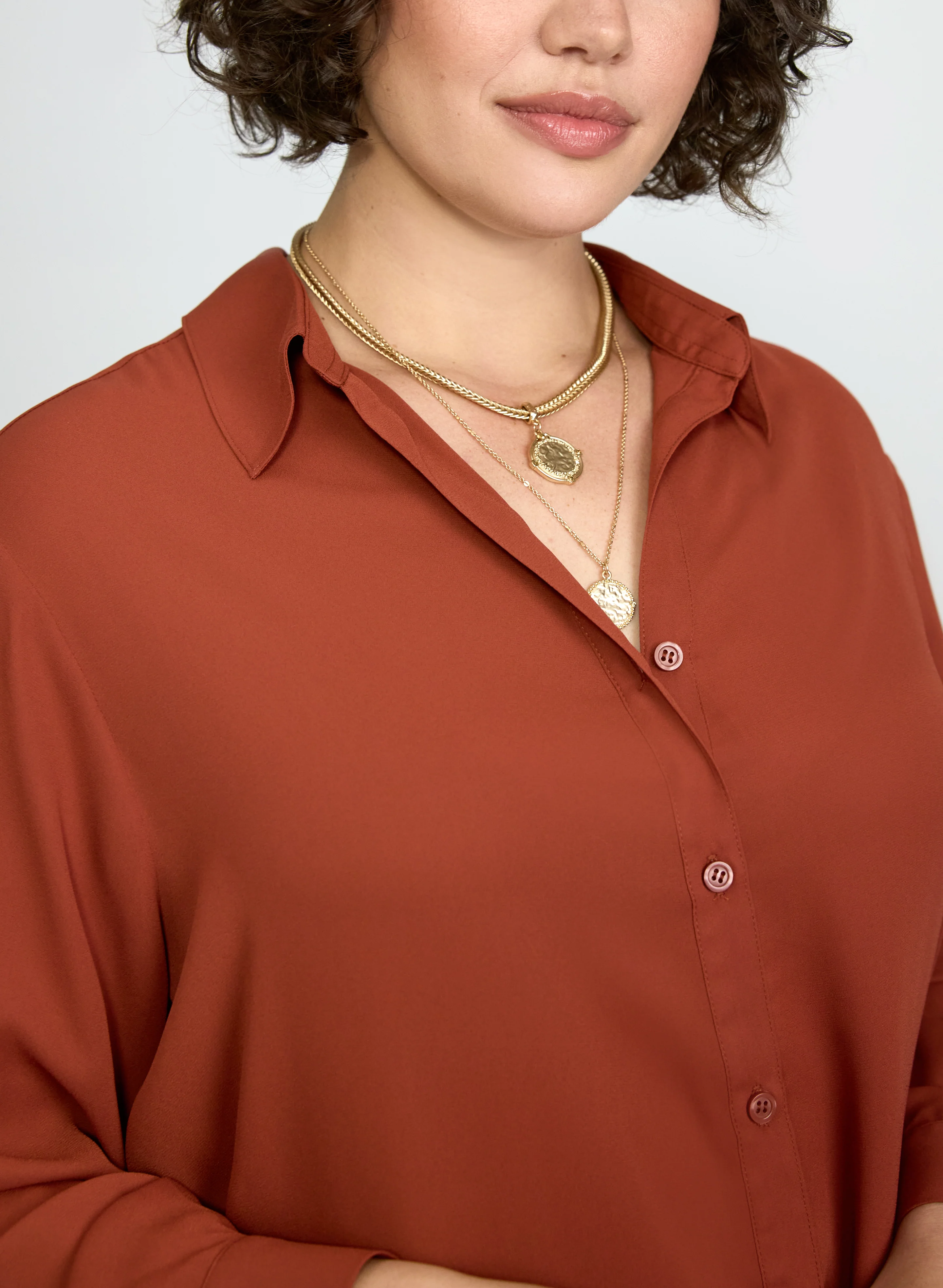 Button-Down Blouse - Image 3