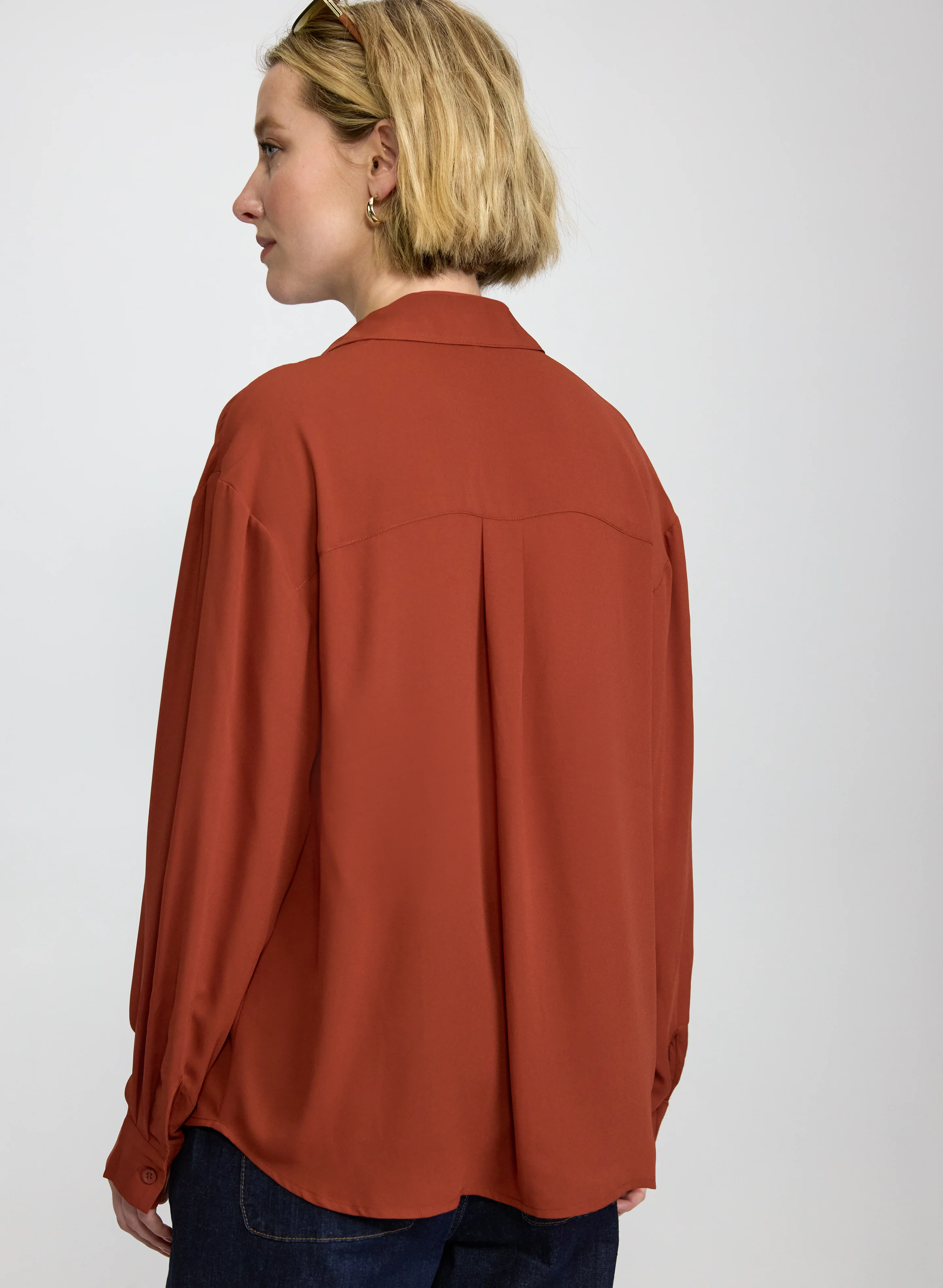Button-Down Blouse - Image 2