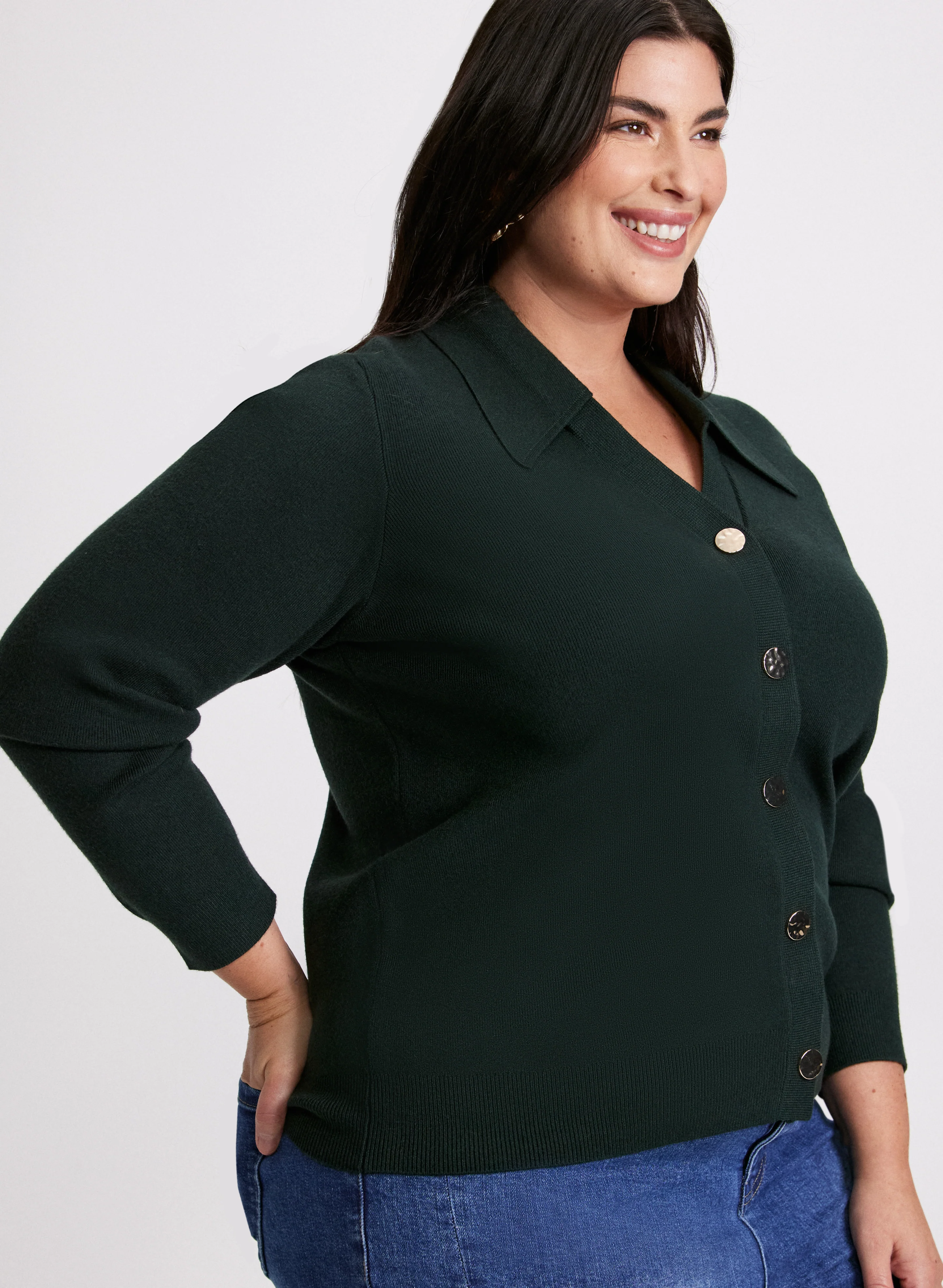 Button Knit Cardigan - Image 7