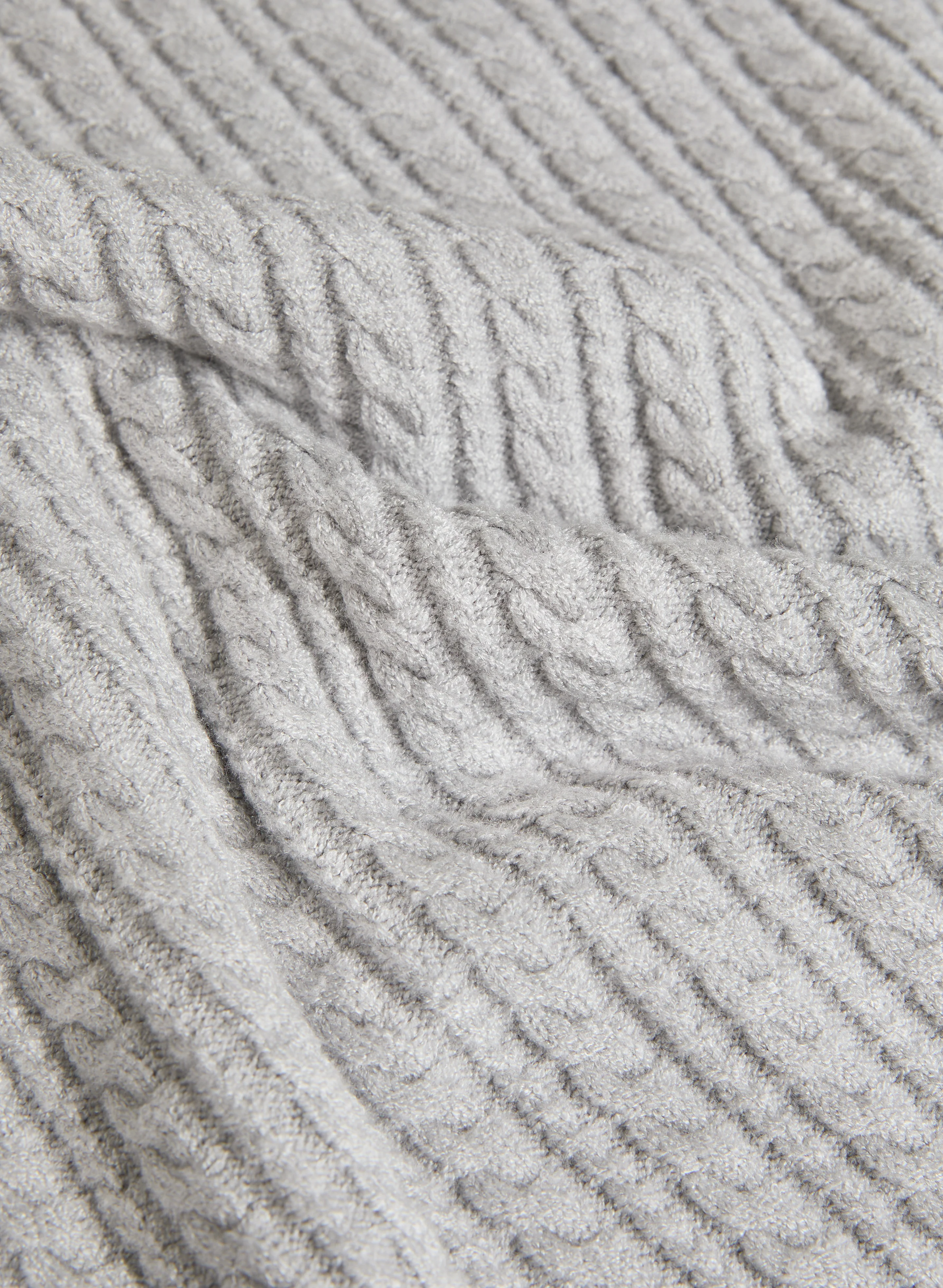 Cable Knit Tunic Sweater - Image 7