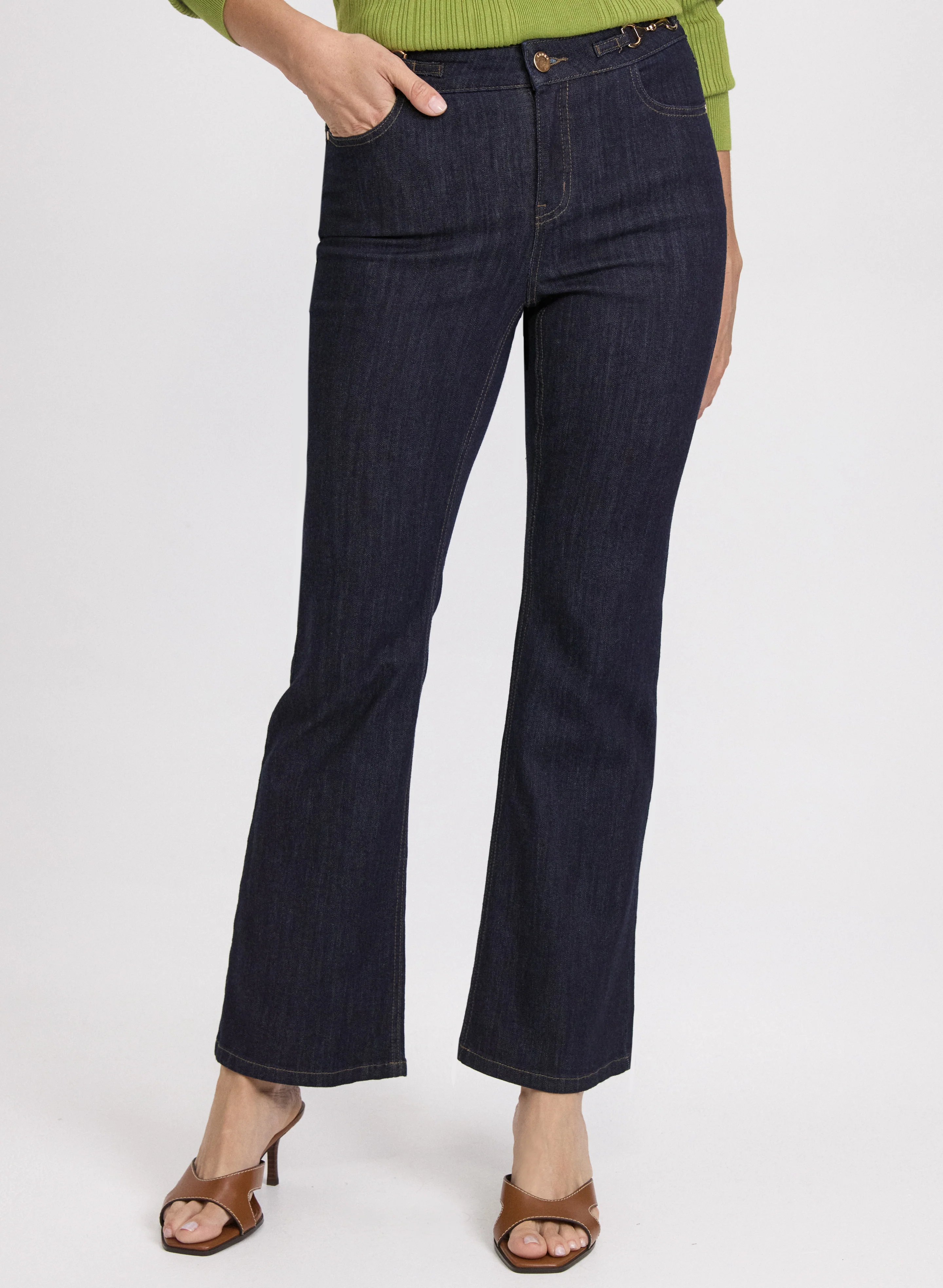 Chain Detail Jeans