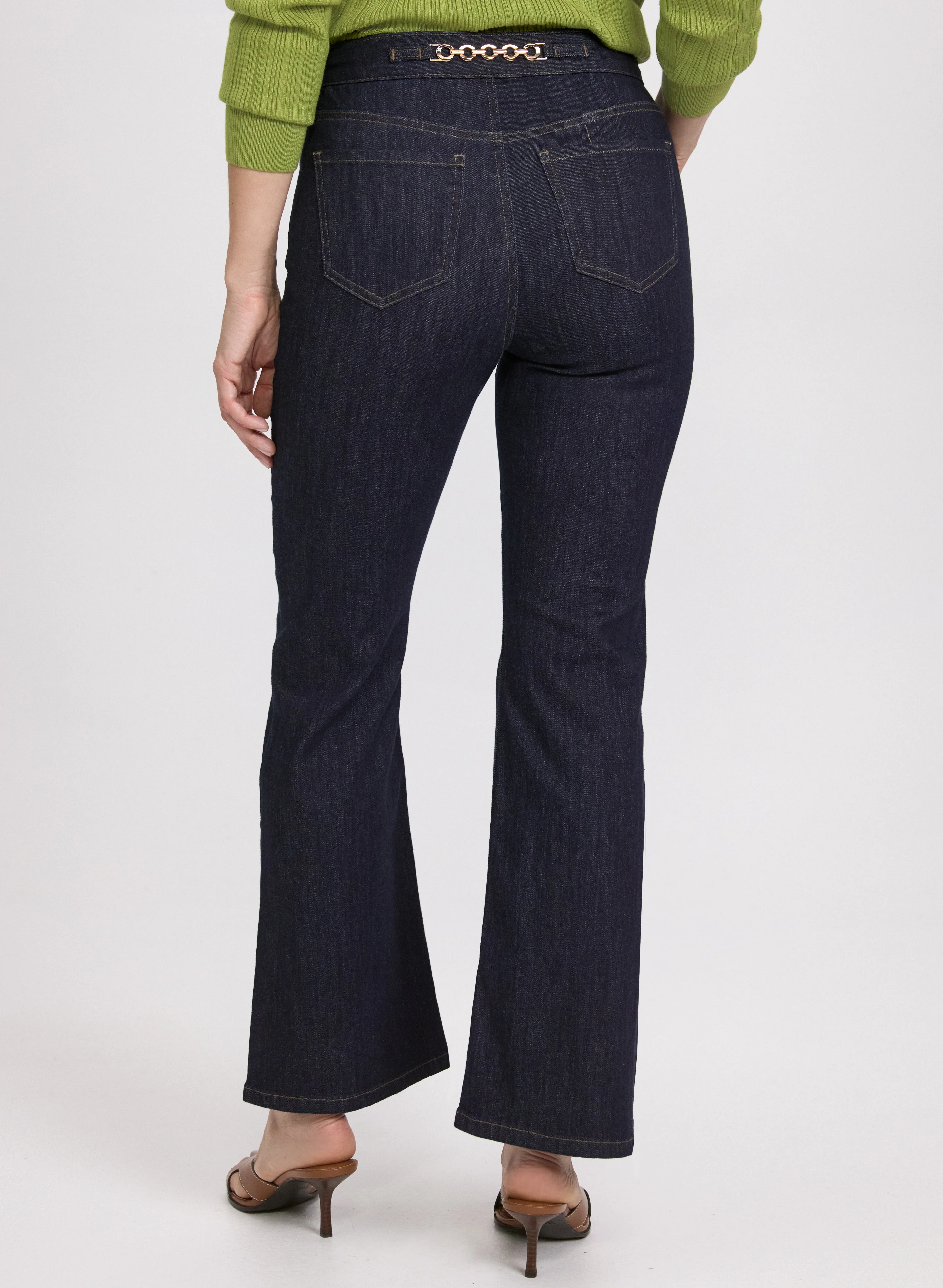 Chain Detail Jeans - Image 2