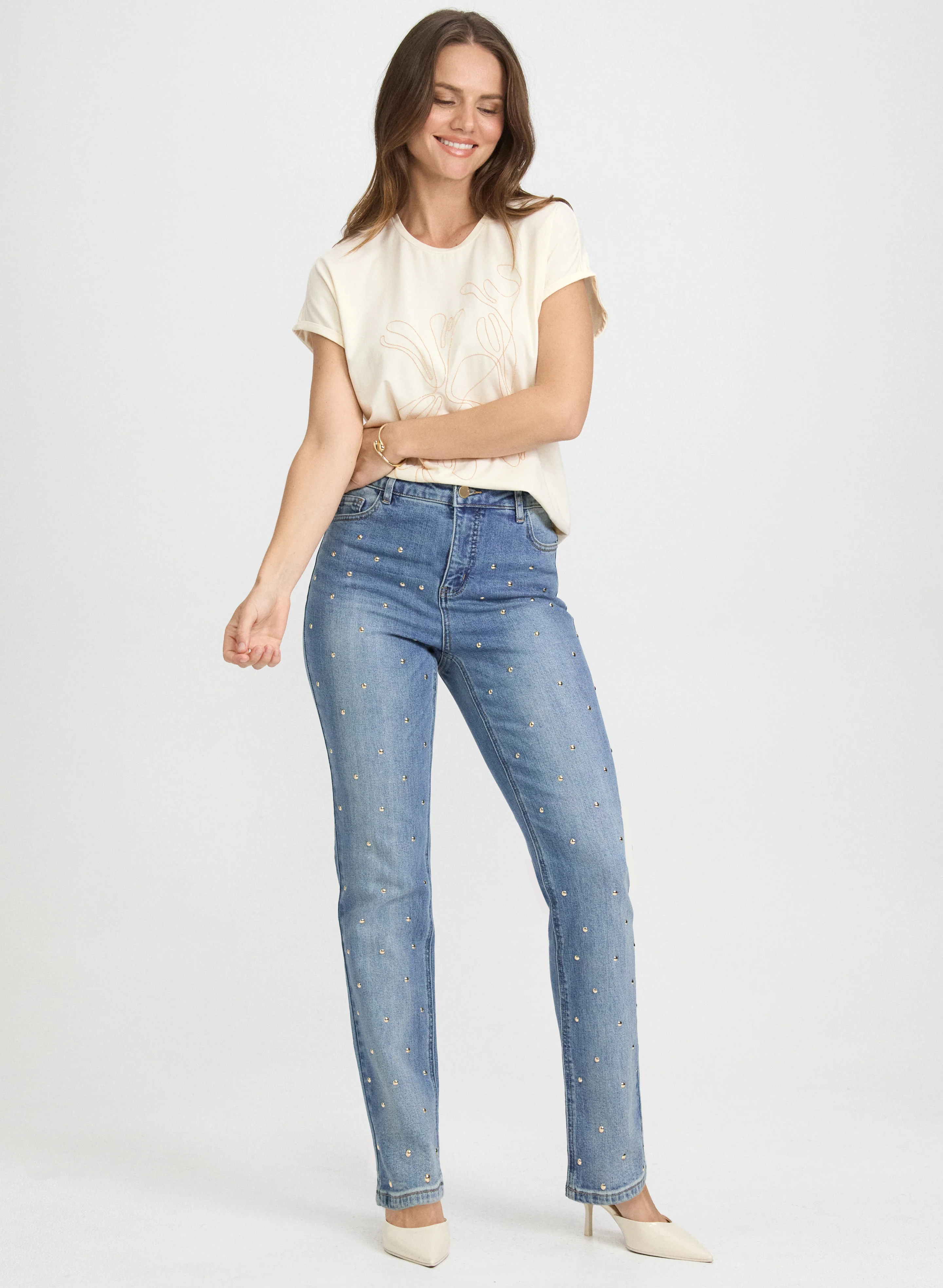 Chain Detail T-Shirt - Image 3