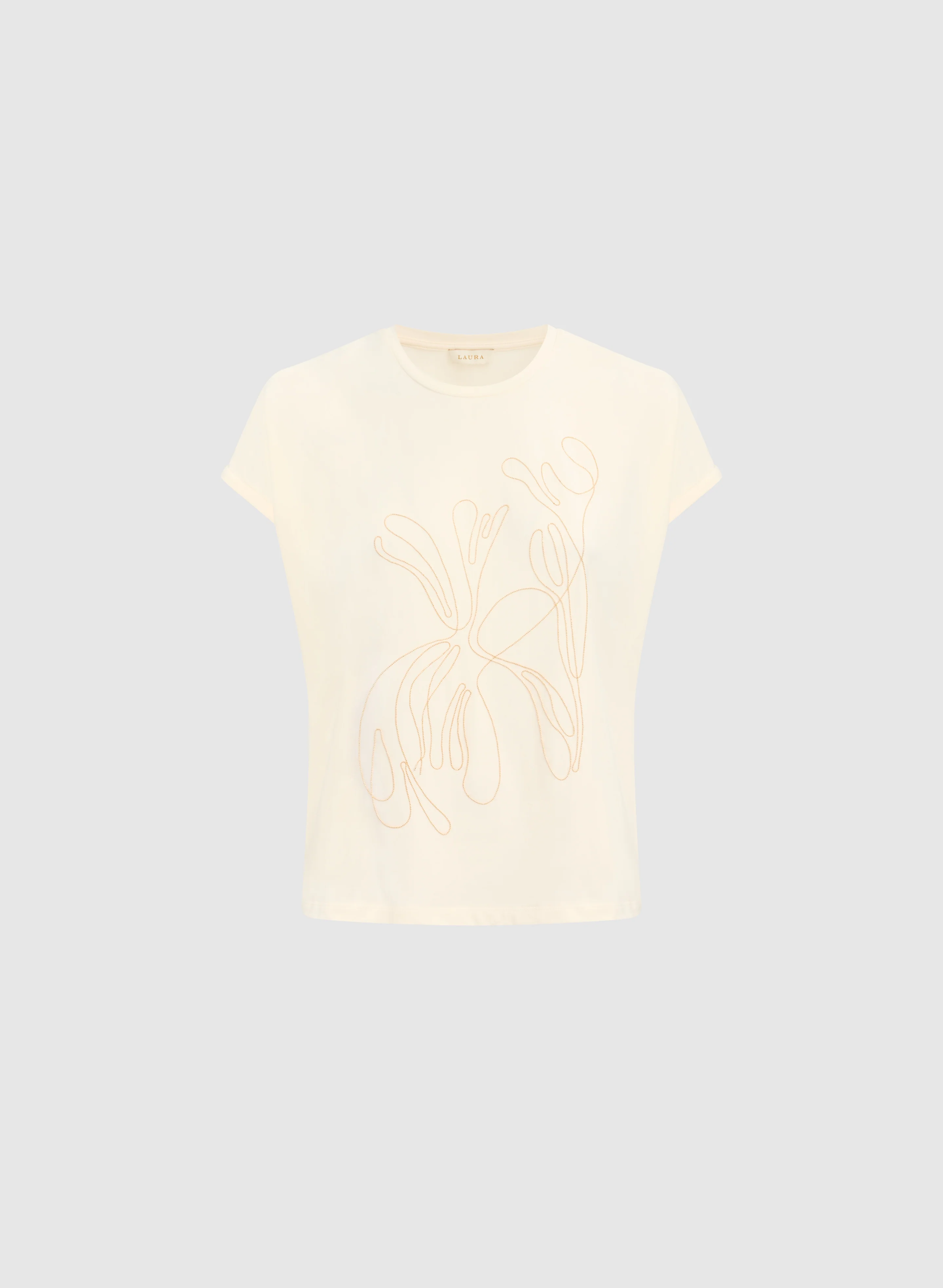 Chain Detail T-Shirt - Image 6