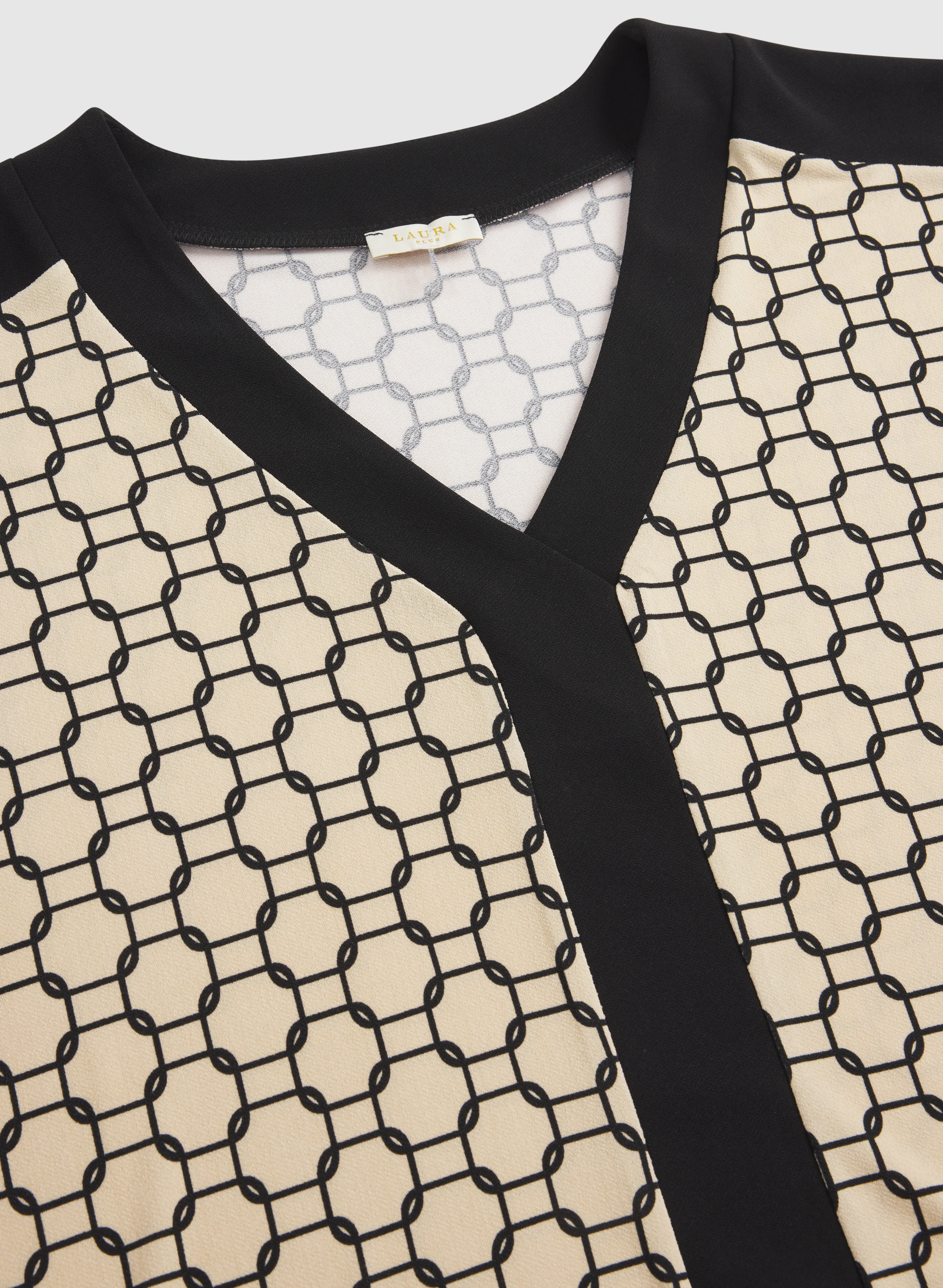 Chain Link Print Top - Image 7
