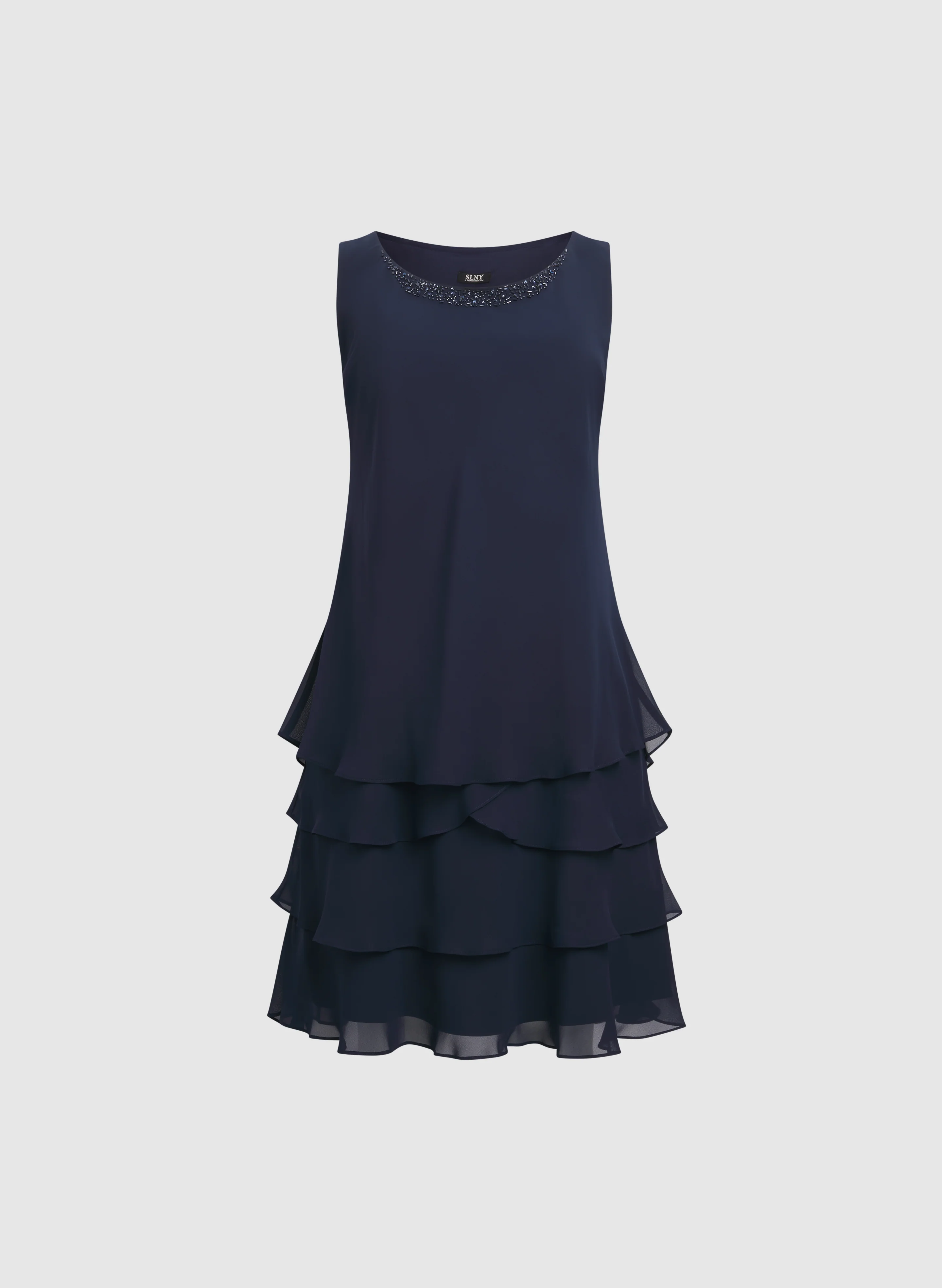 Chiffon Jacket & Dress Set - Image 8