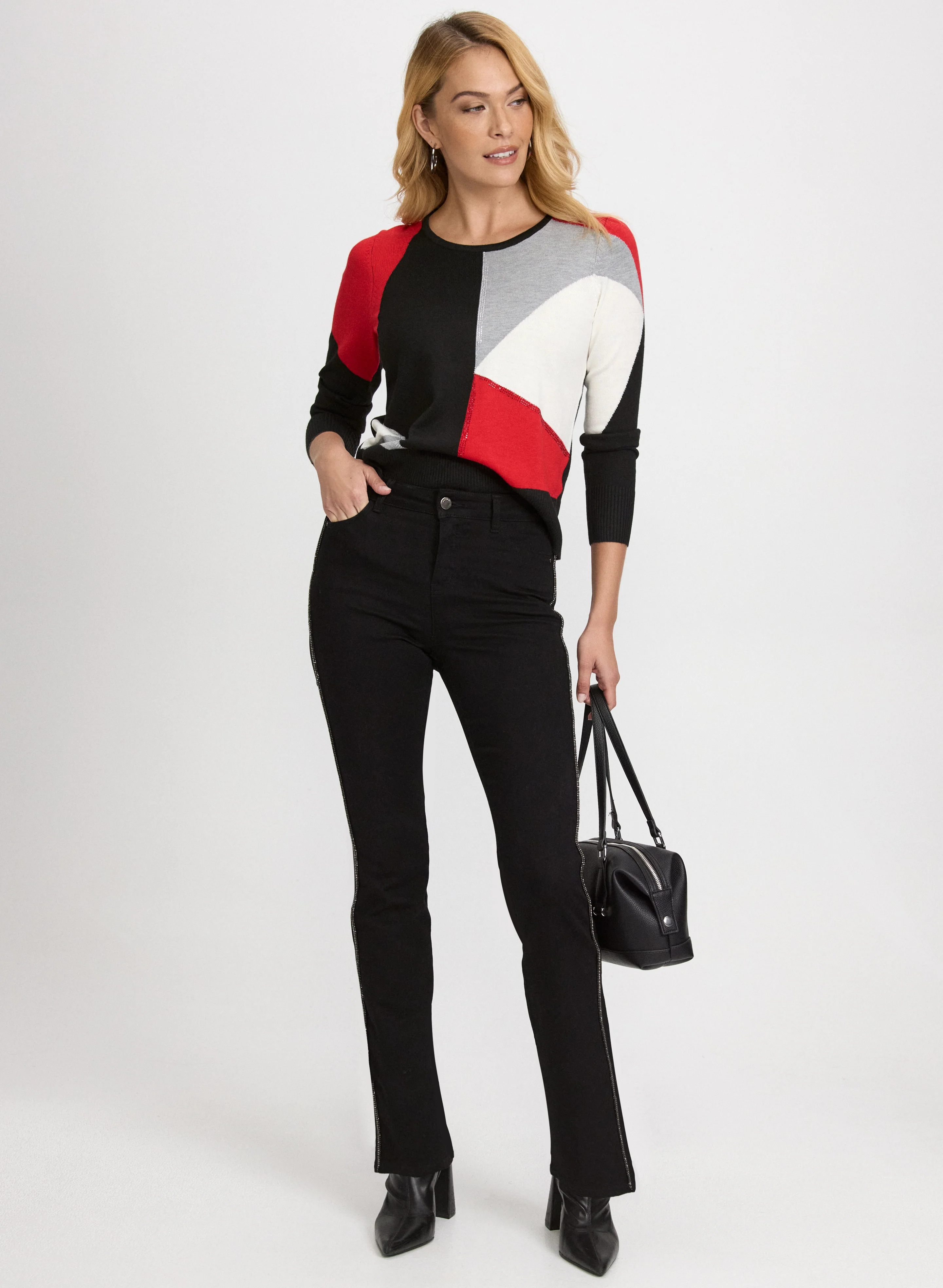 Colour Block Pullover - Image 3