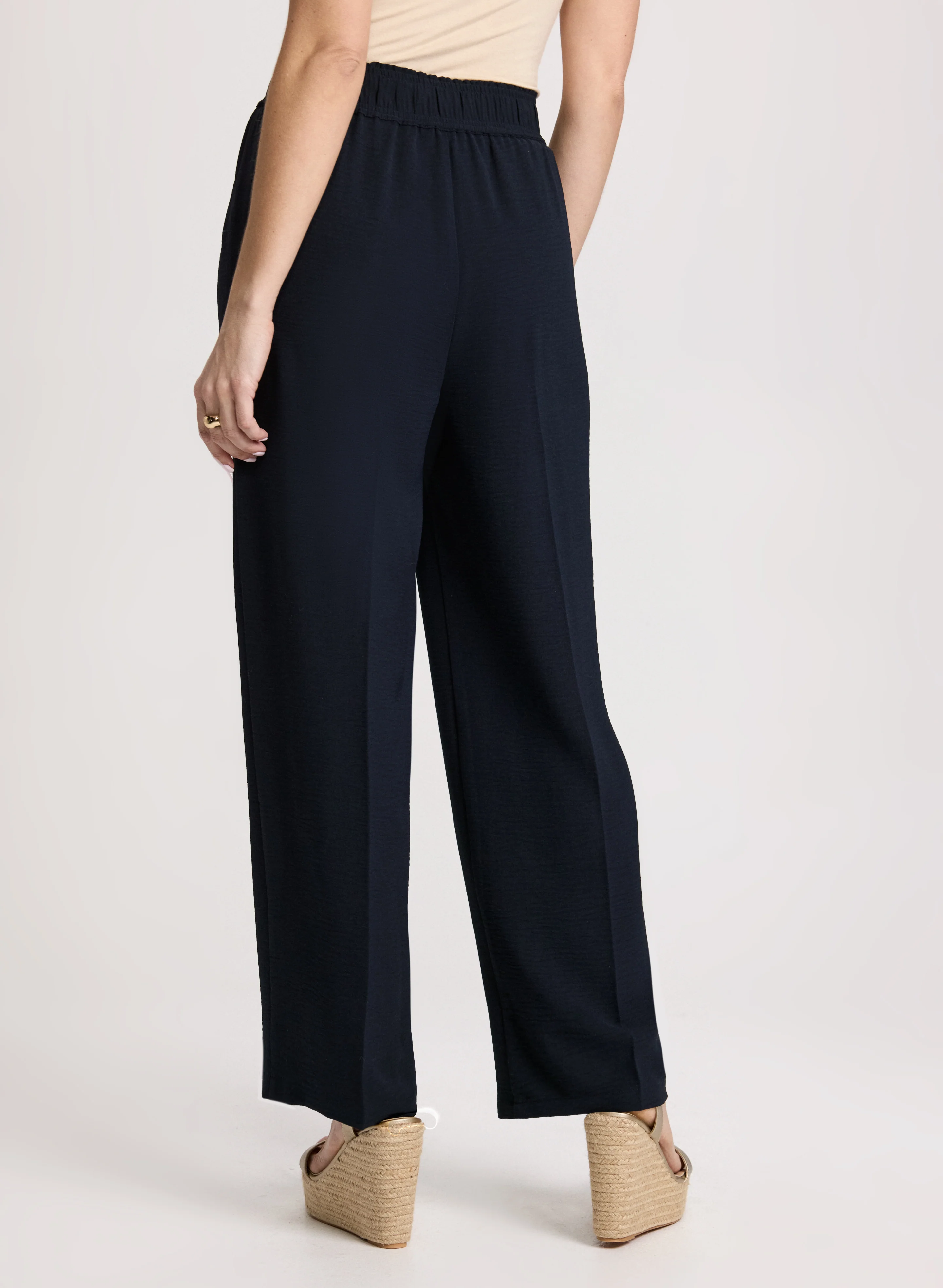 Crepe Pull-On Pants - Image 2