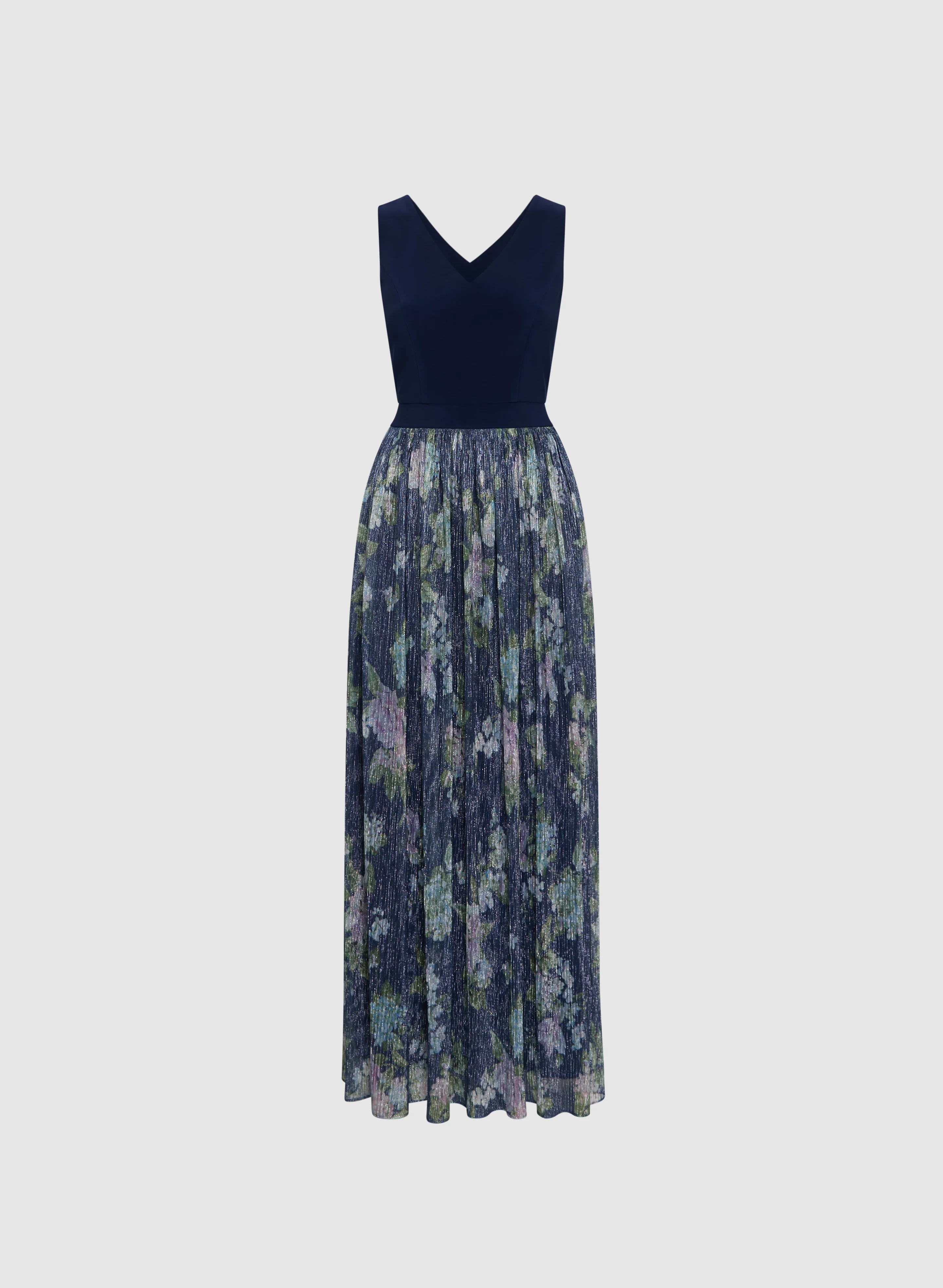 Mesh & Jersey Dress - Image 6