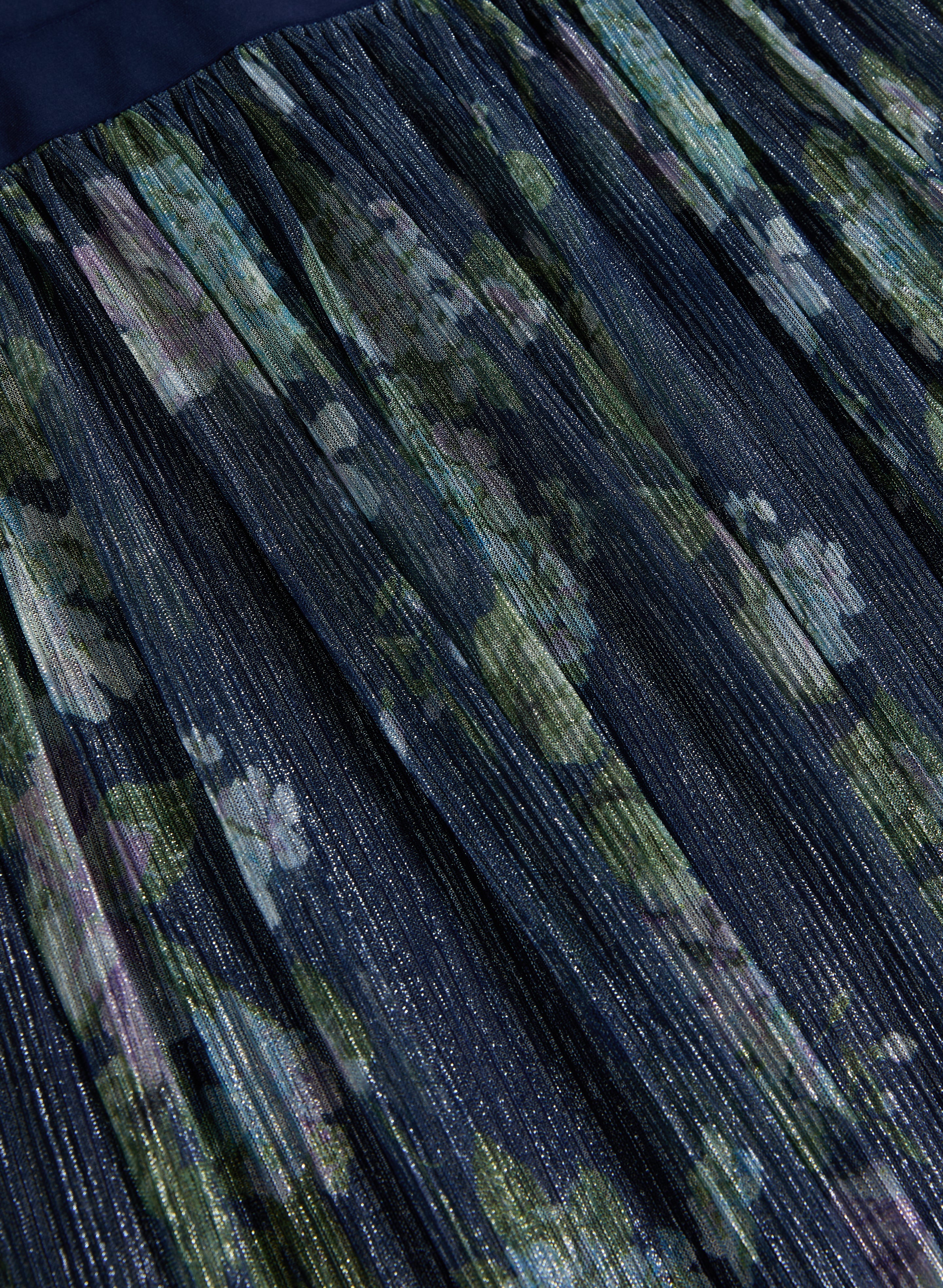 Mesh & Jersey Dress - Image 7