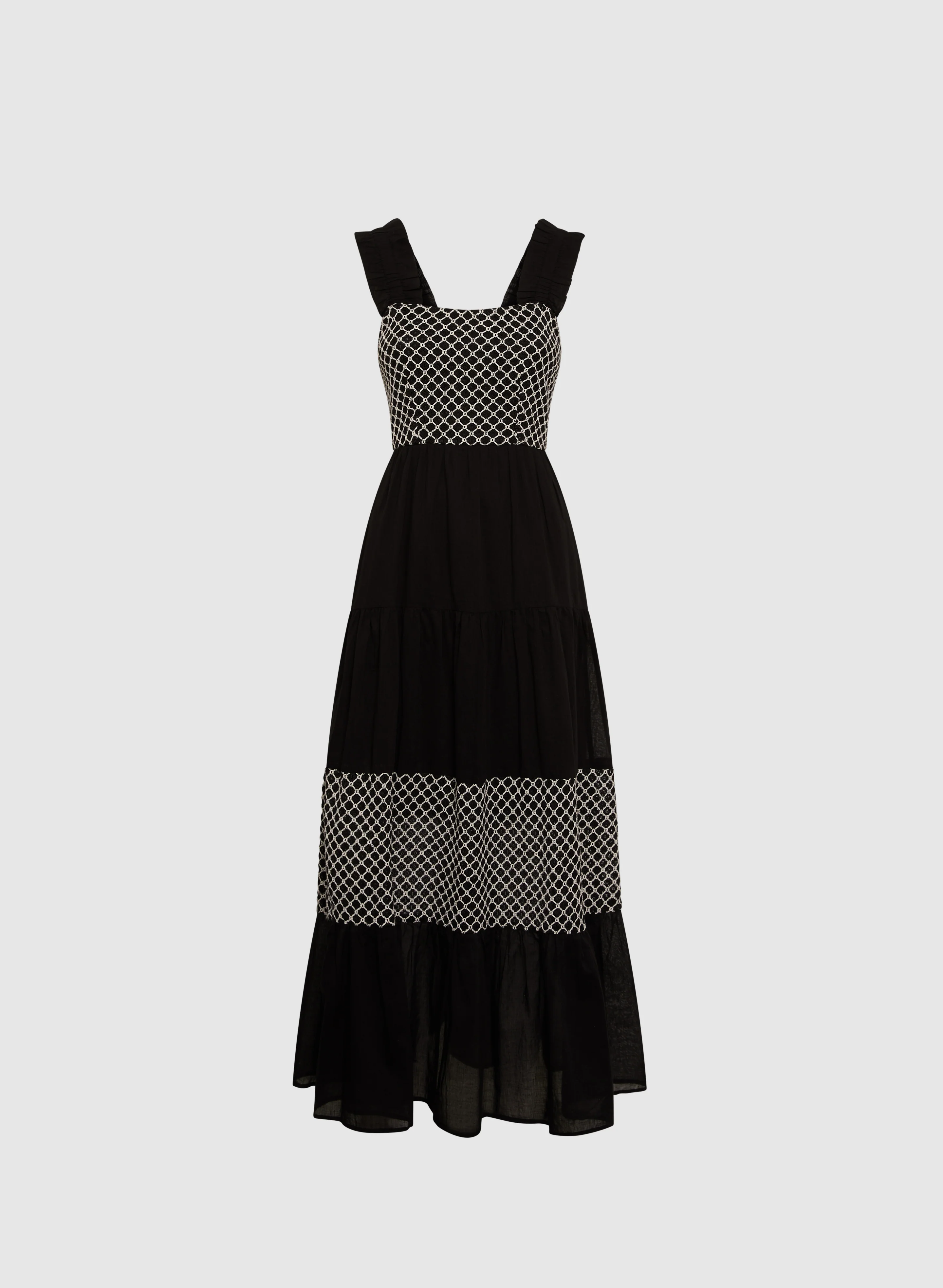 Crochet Detail Maxi Dress - Image 6