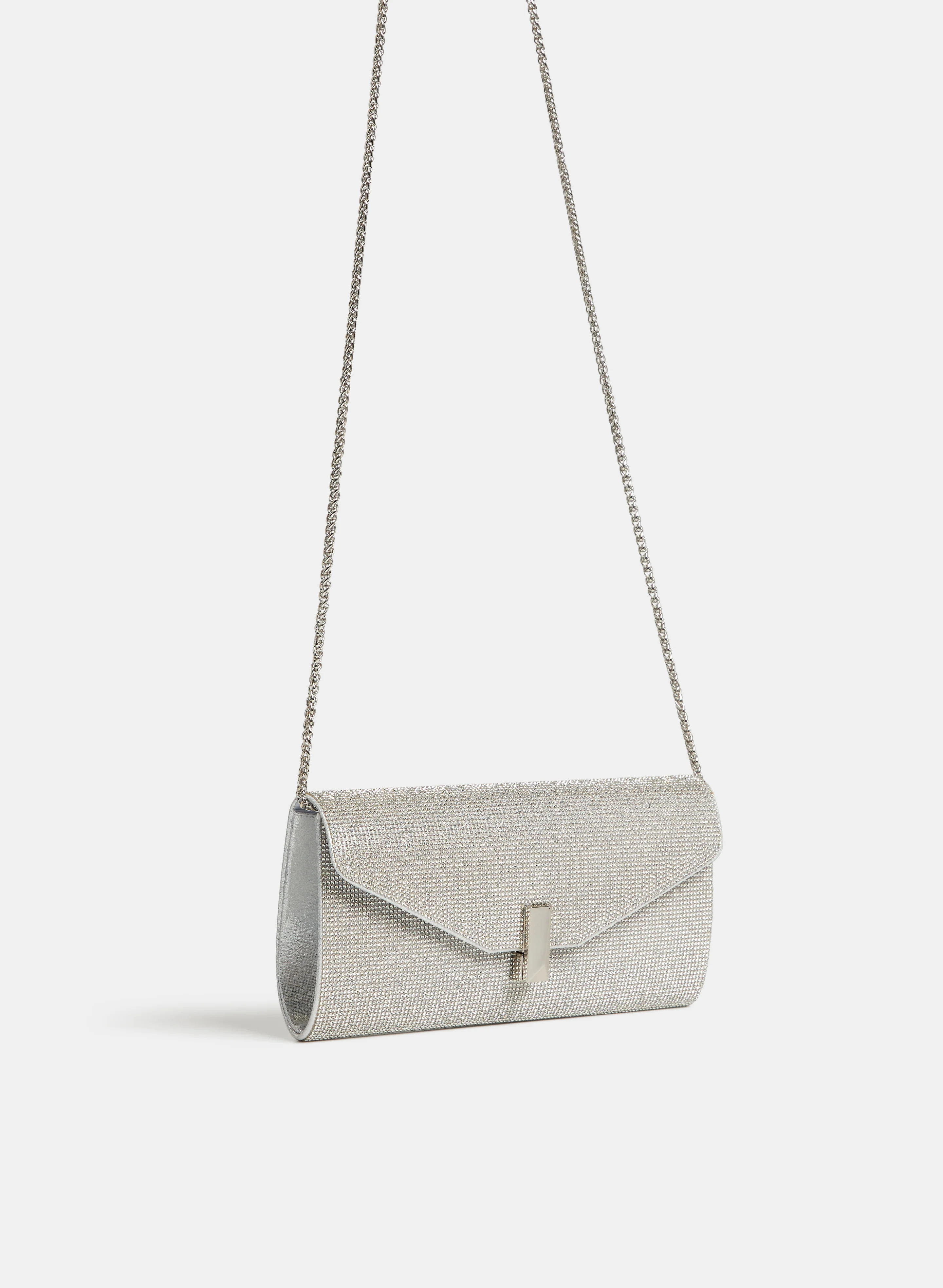 Crystal Rectangular Clutch - Image 3