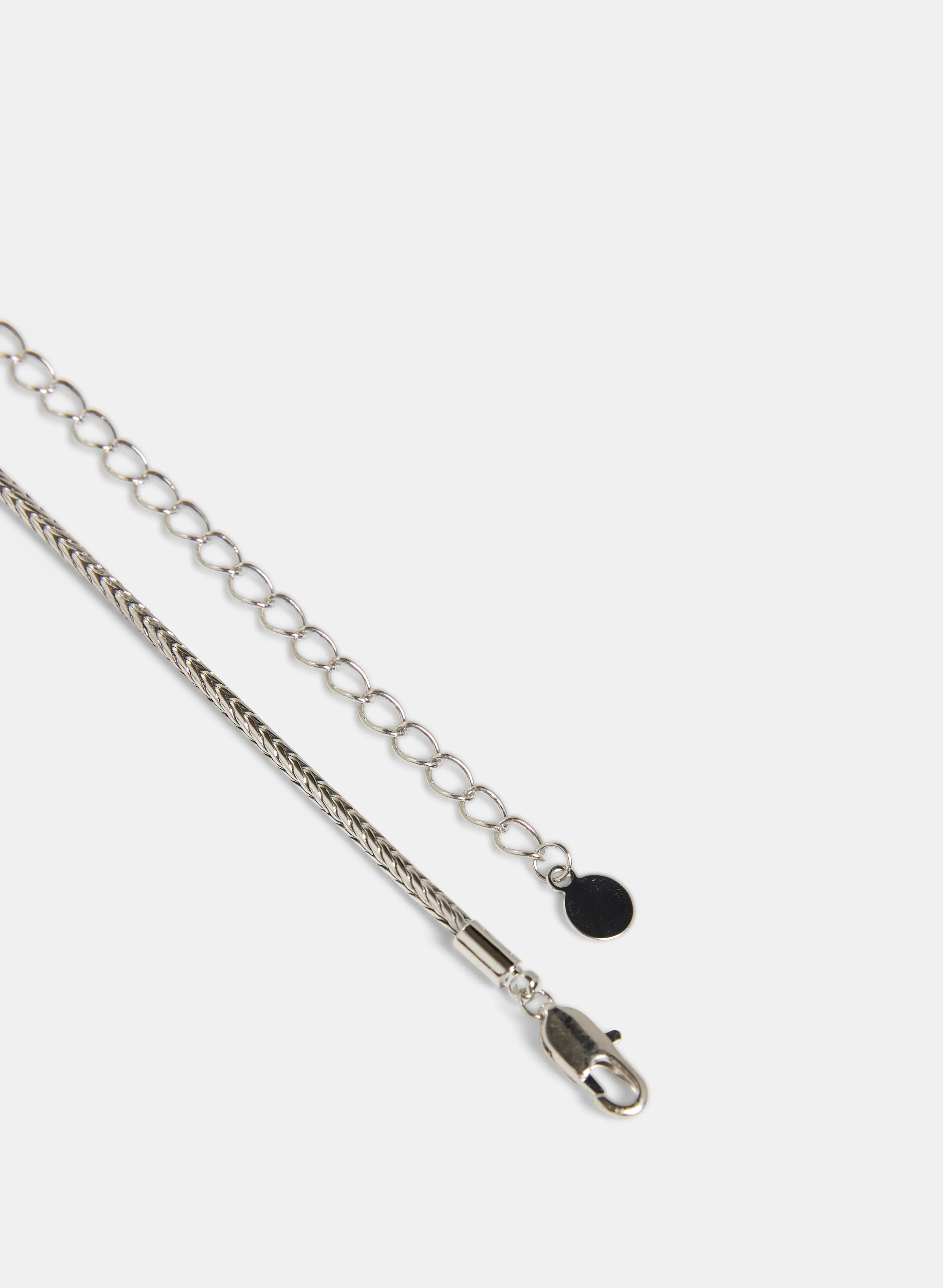 Cubic Zirconia Ball Pendant Necklace - Image 2