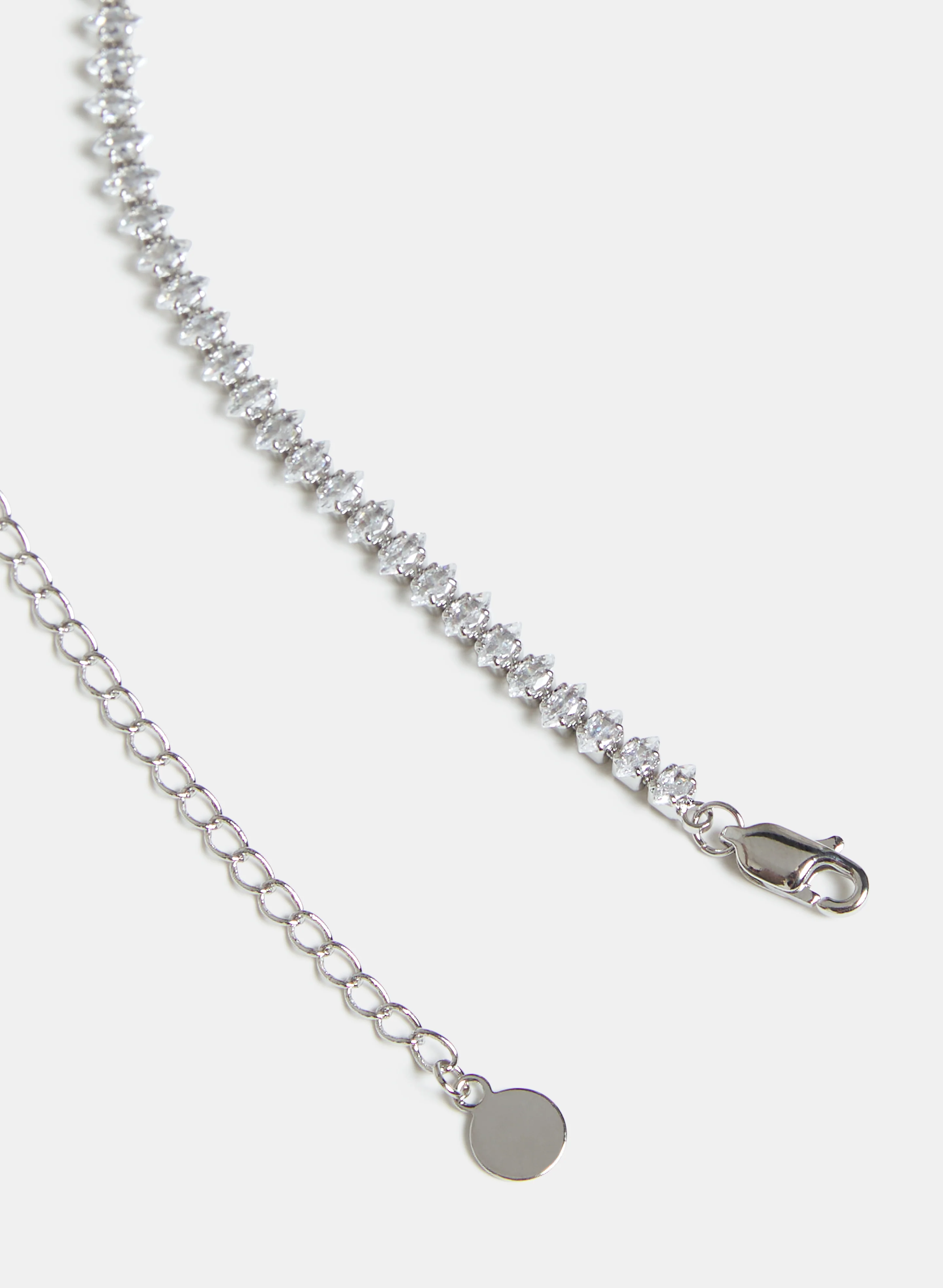 Cubic Zirconia Crystal Necklace - Image 3