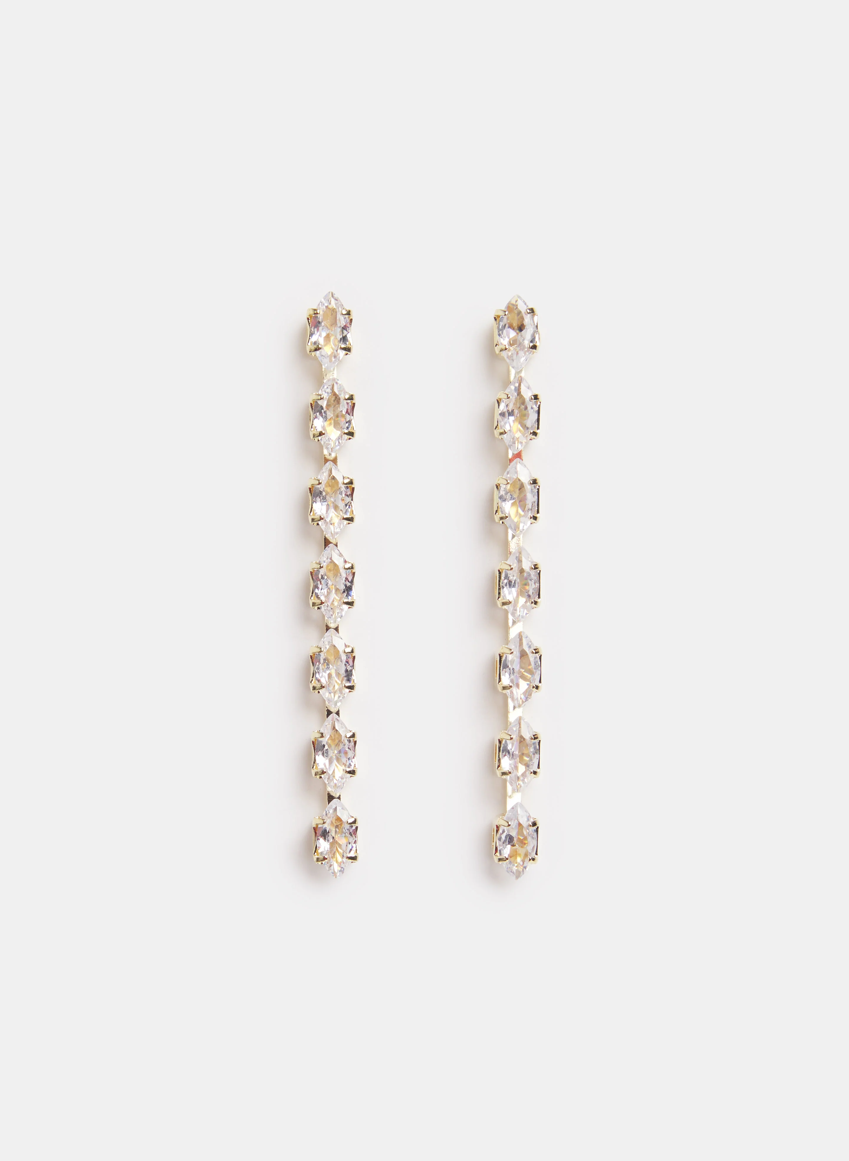 Cubic Zirconia Drop Earrings