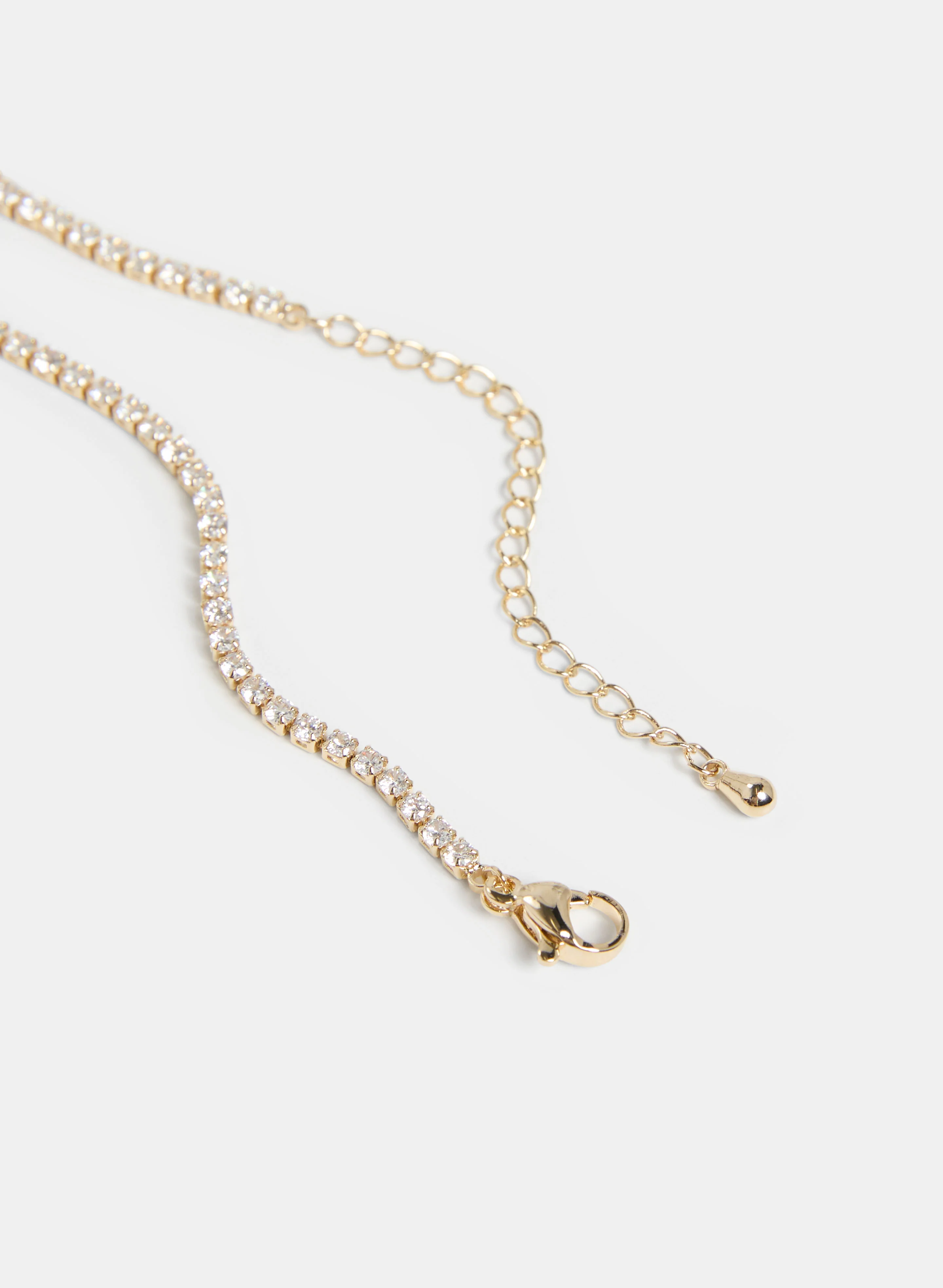 Curved Pendant Necklace - Image 2