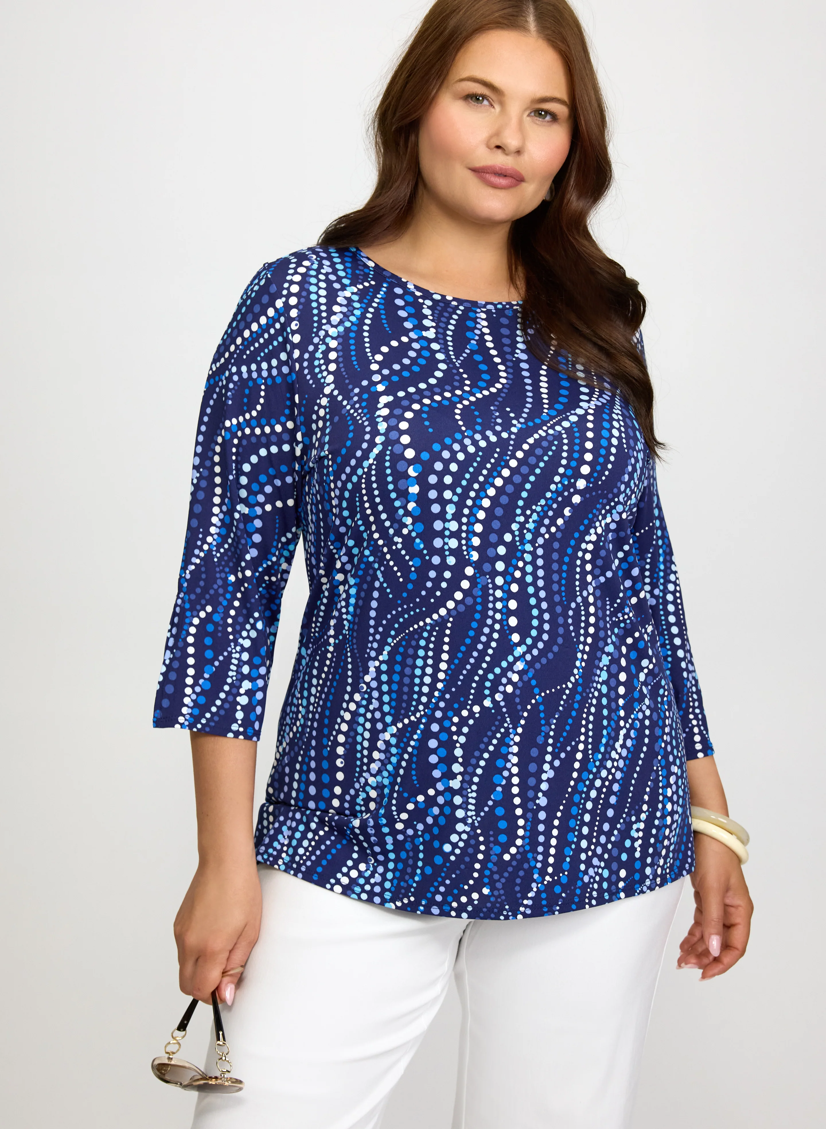 Dot Print Top