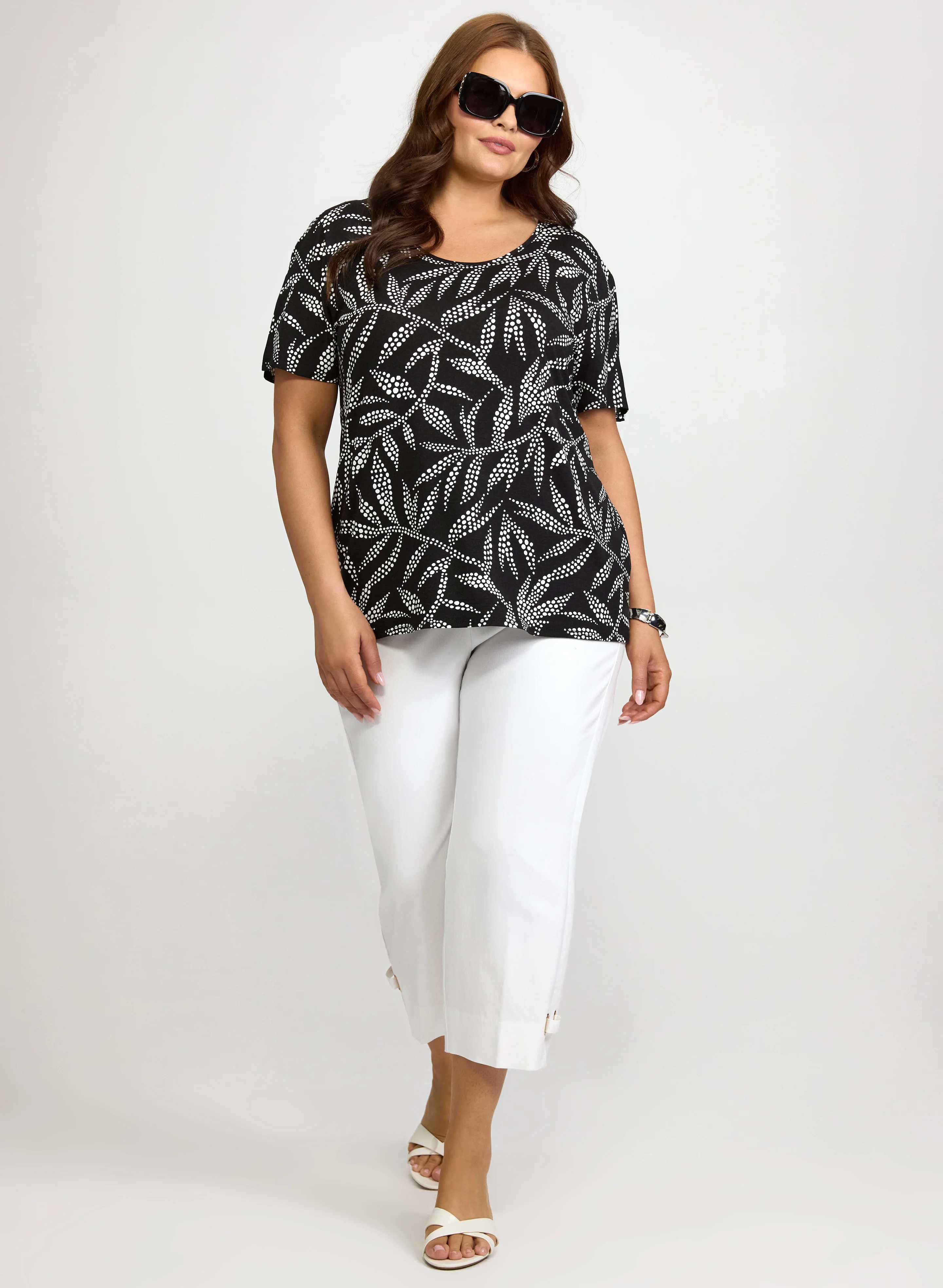Dot Printed Top - Image 3