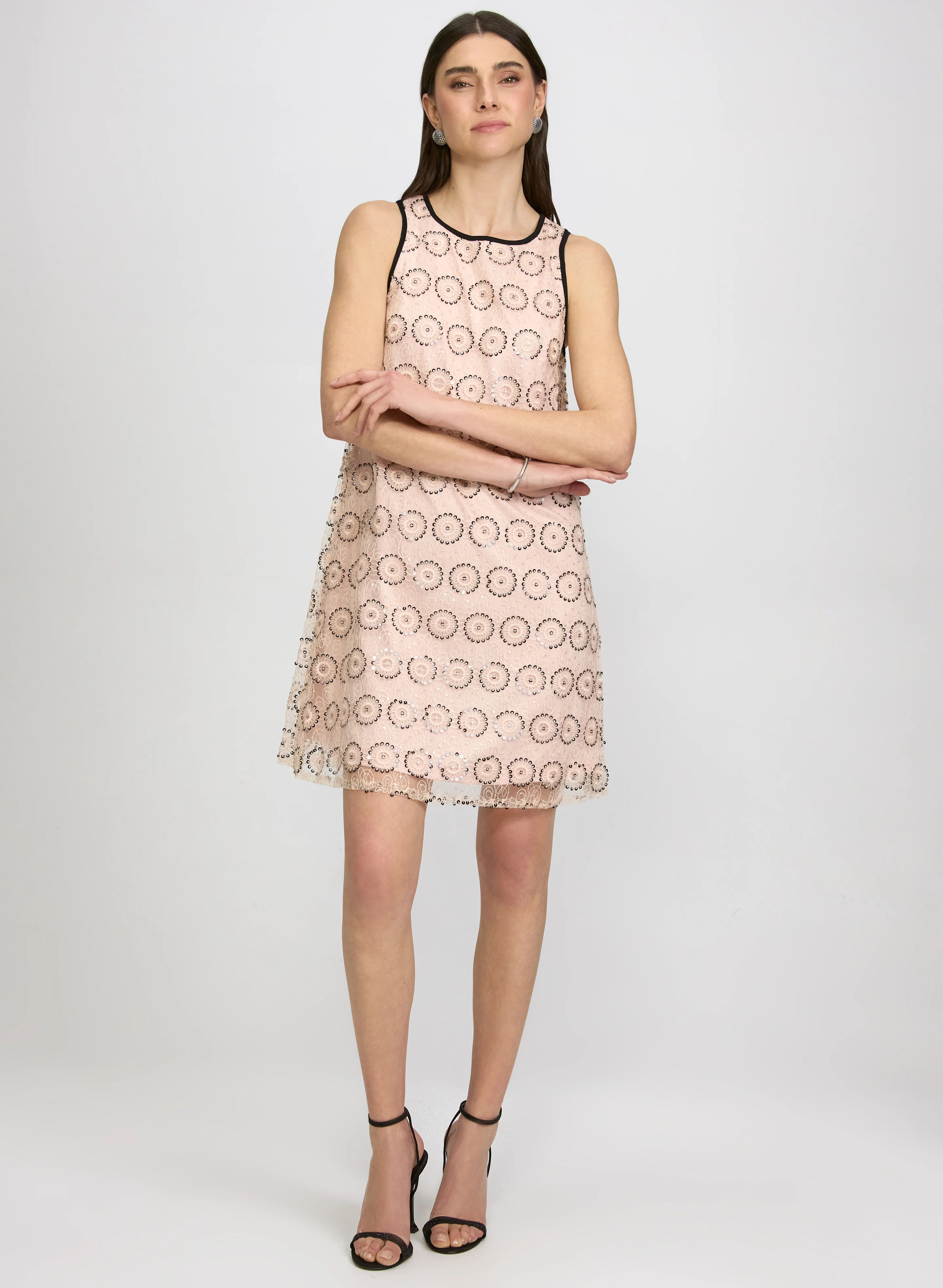 Embroidered Lace Dress