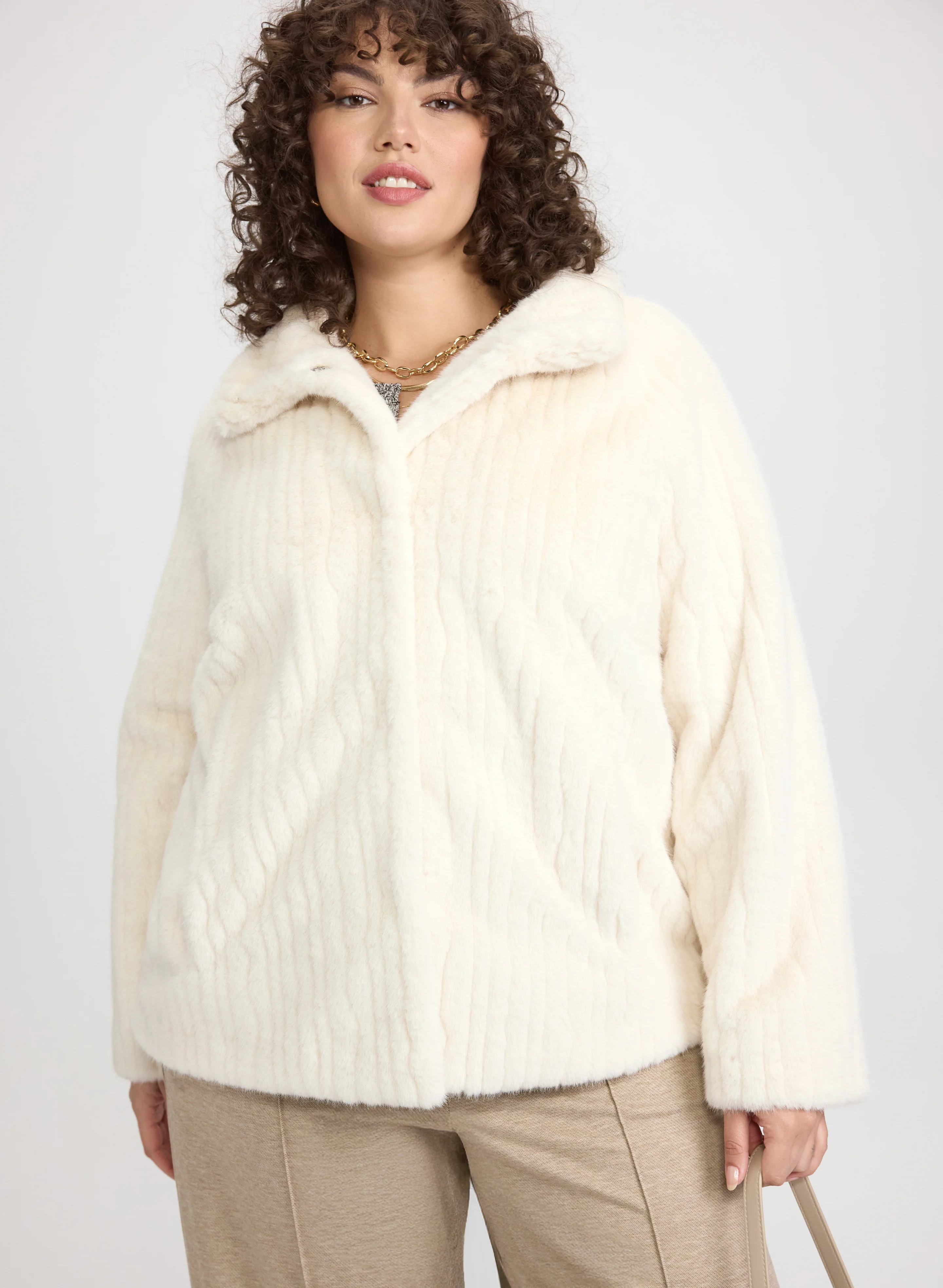 Faux Fur Coat