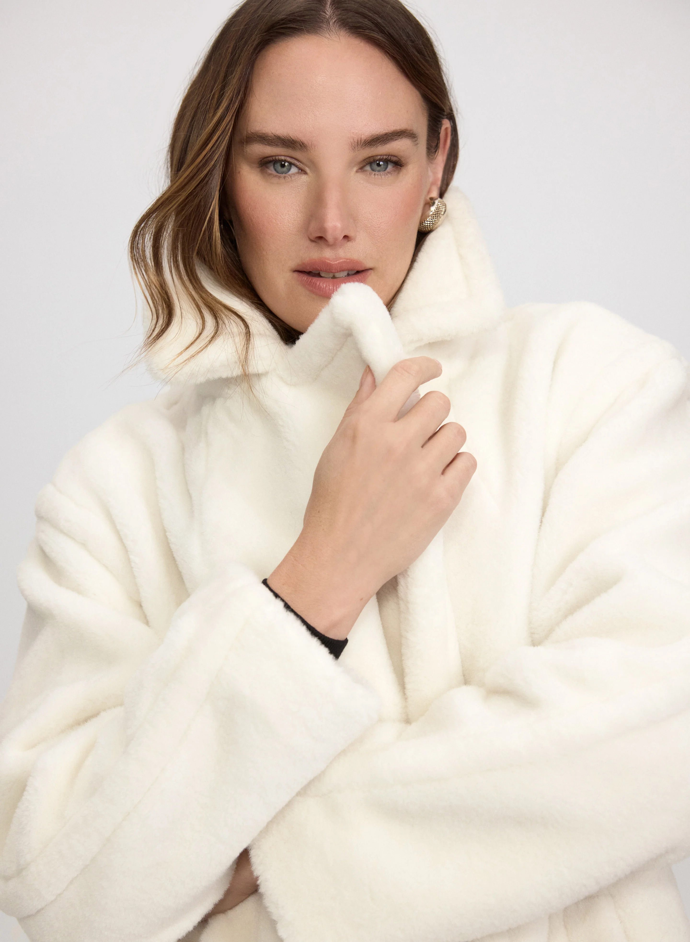 Faux-Fur Coat - Image 3