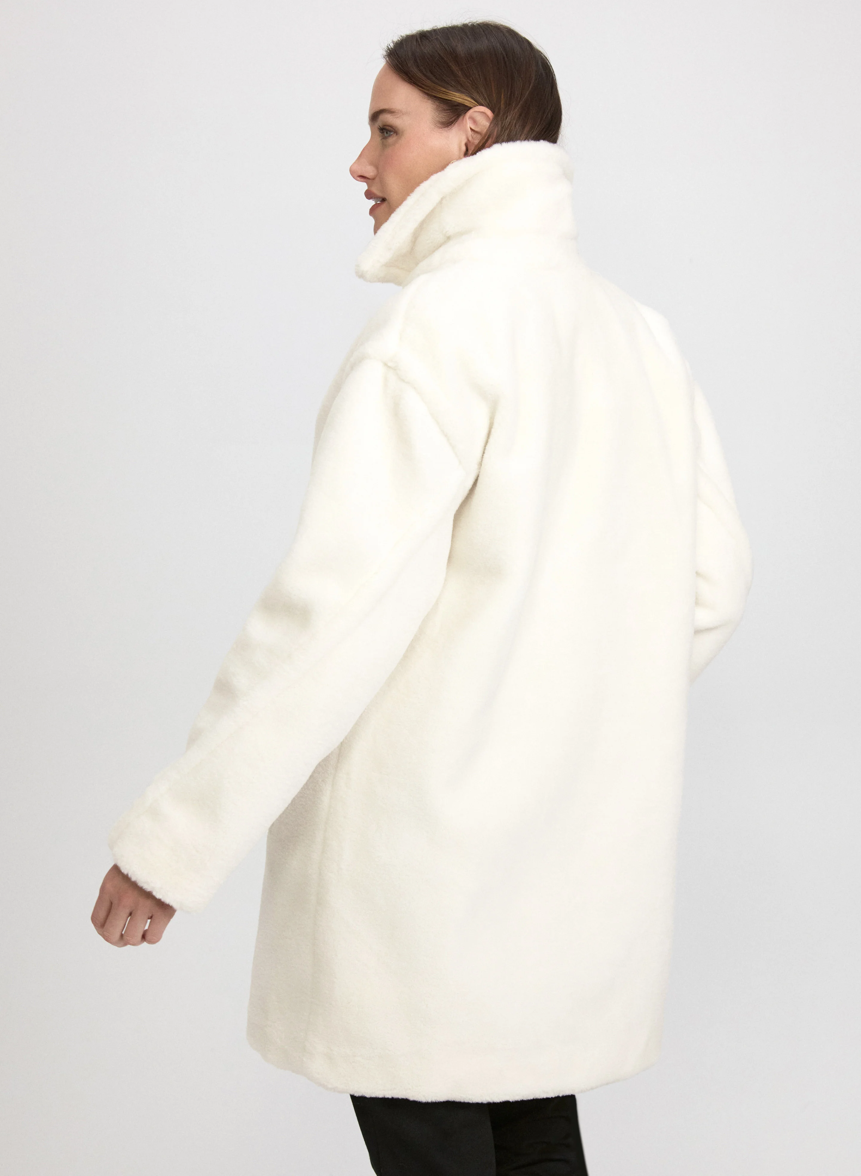 Faux-Fur Coat - Image 4