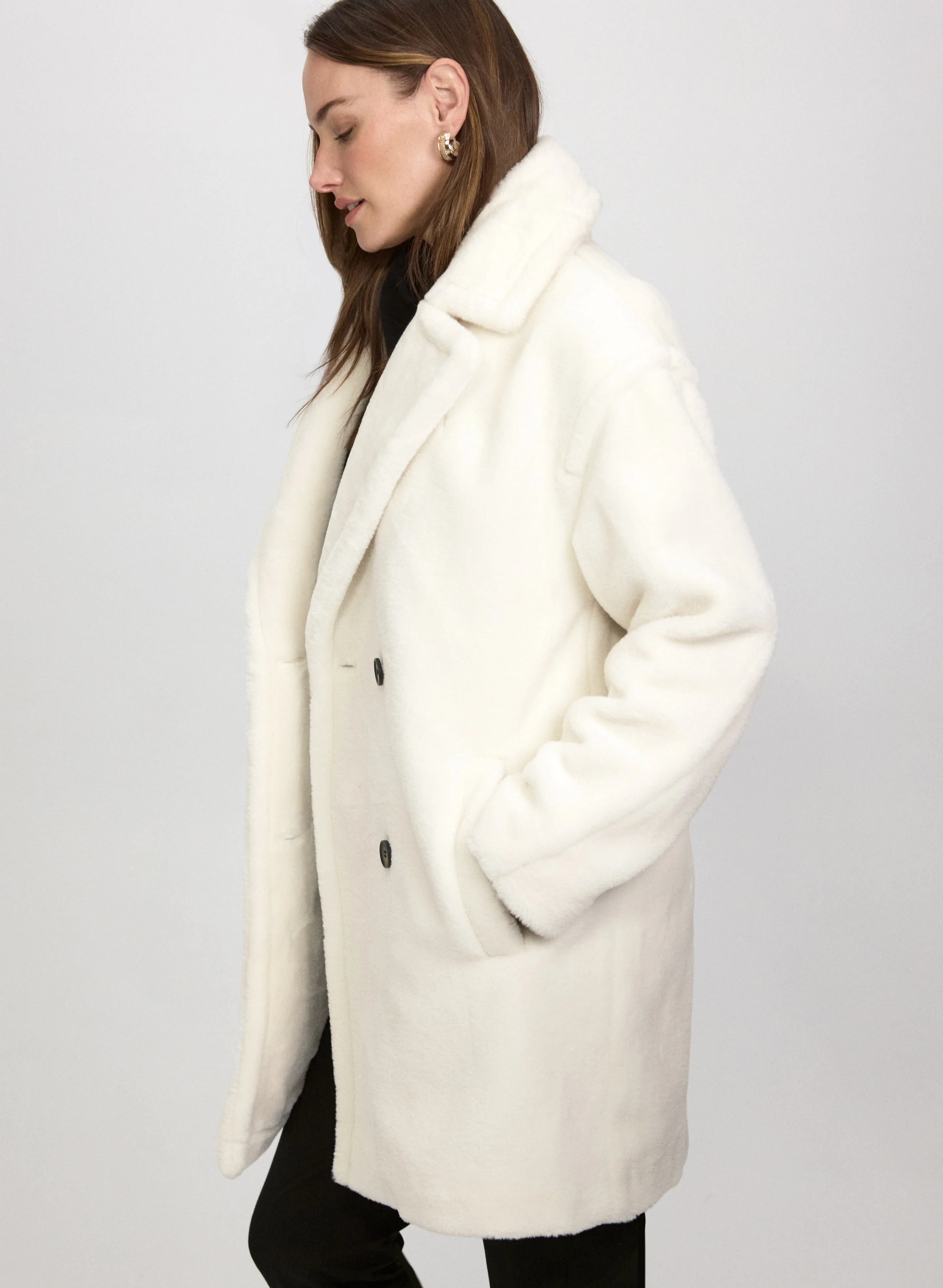 Faux-Fur Coat - Image 5