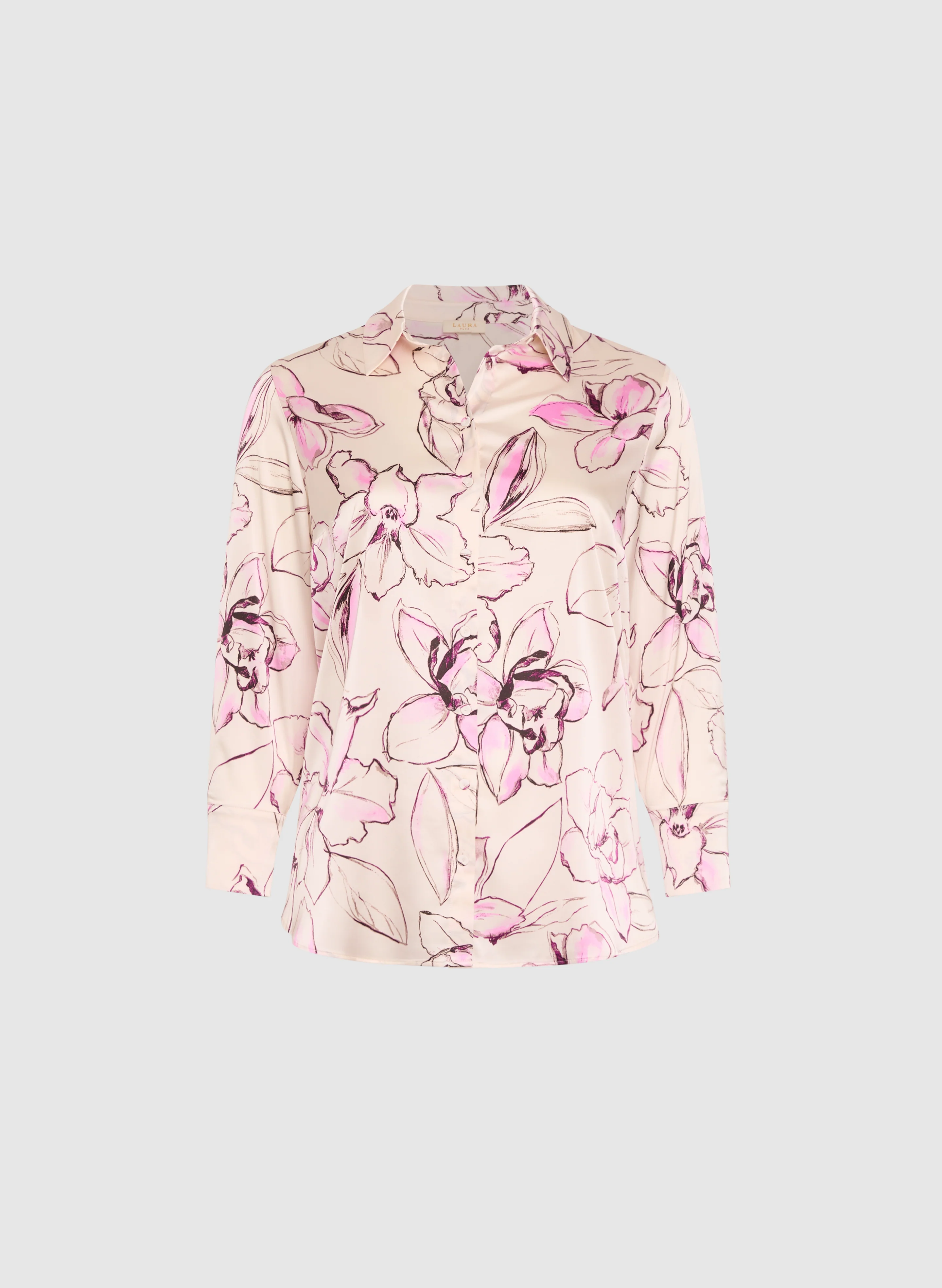 Floral Button-Down Blouse - Image 6
