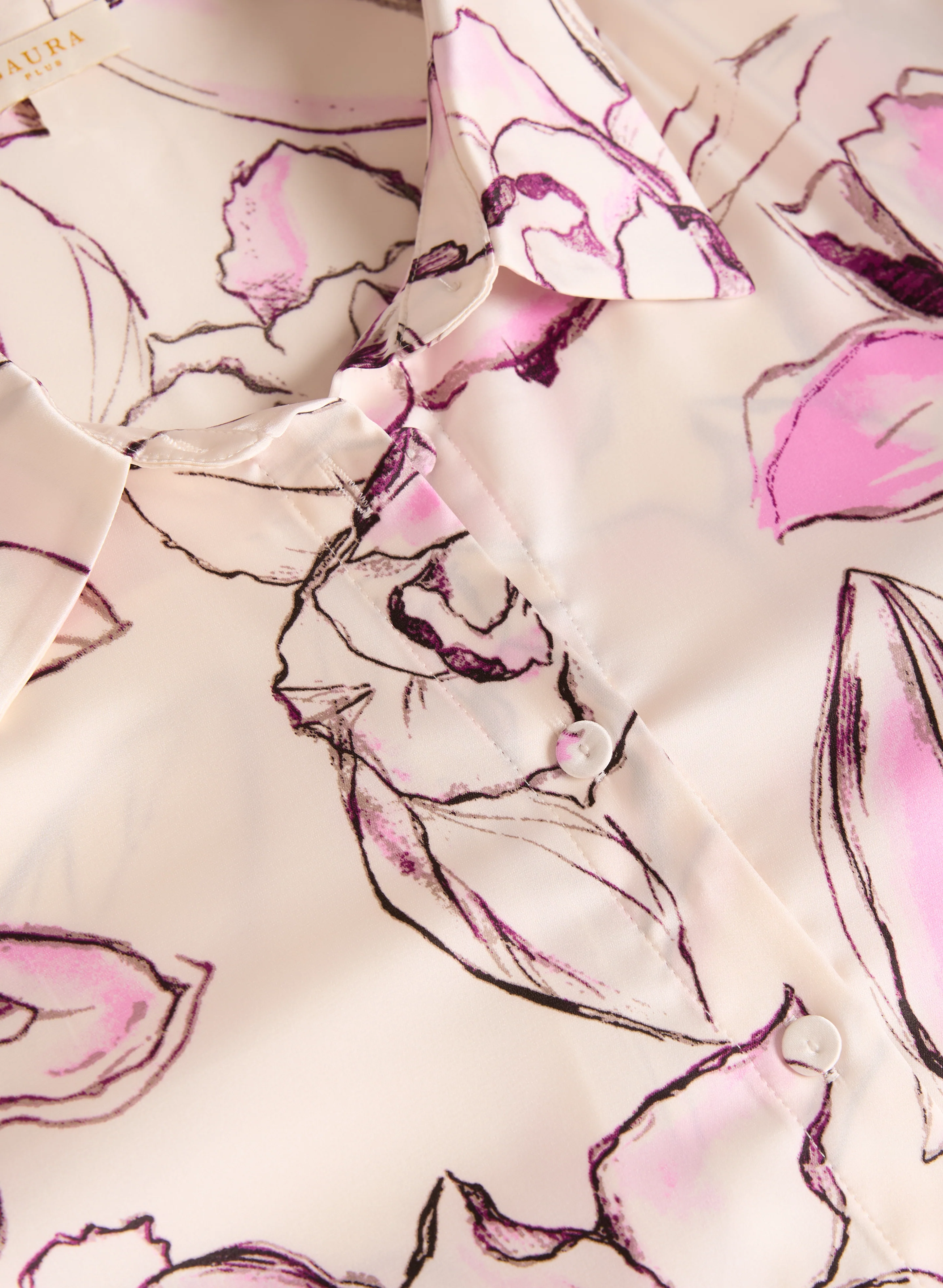 Floral Button-Down Blouse - Image 7