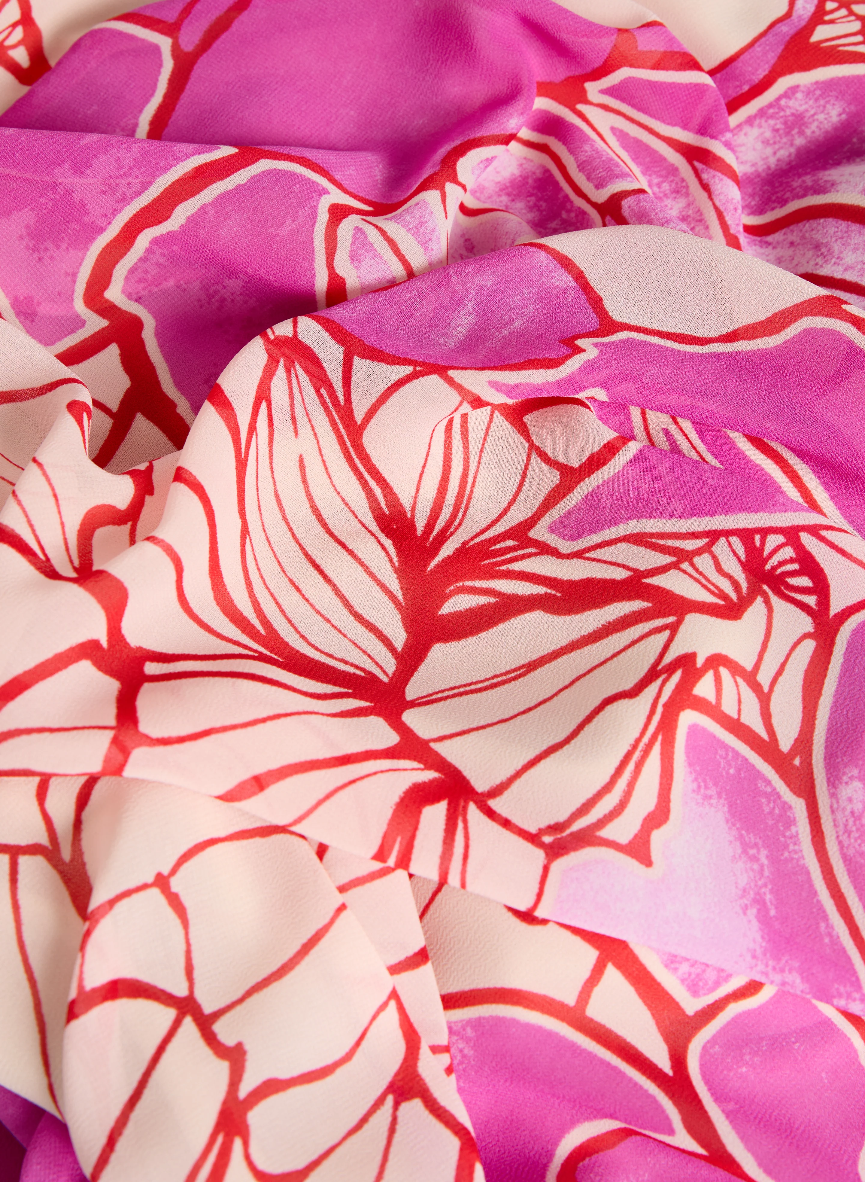 Floral Chiffon Dress - Image 6
