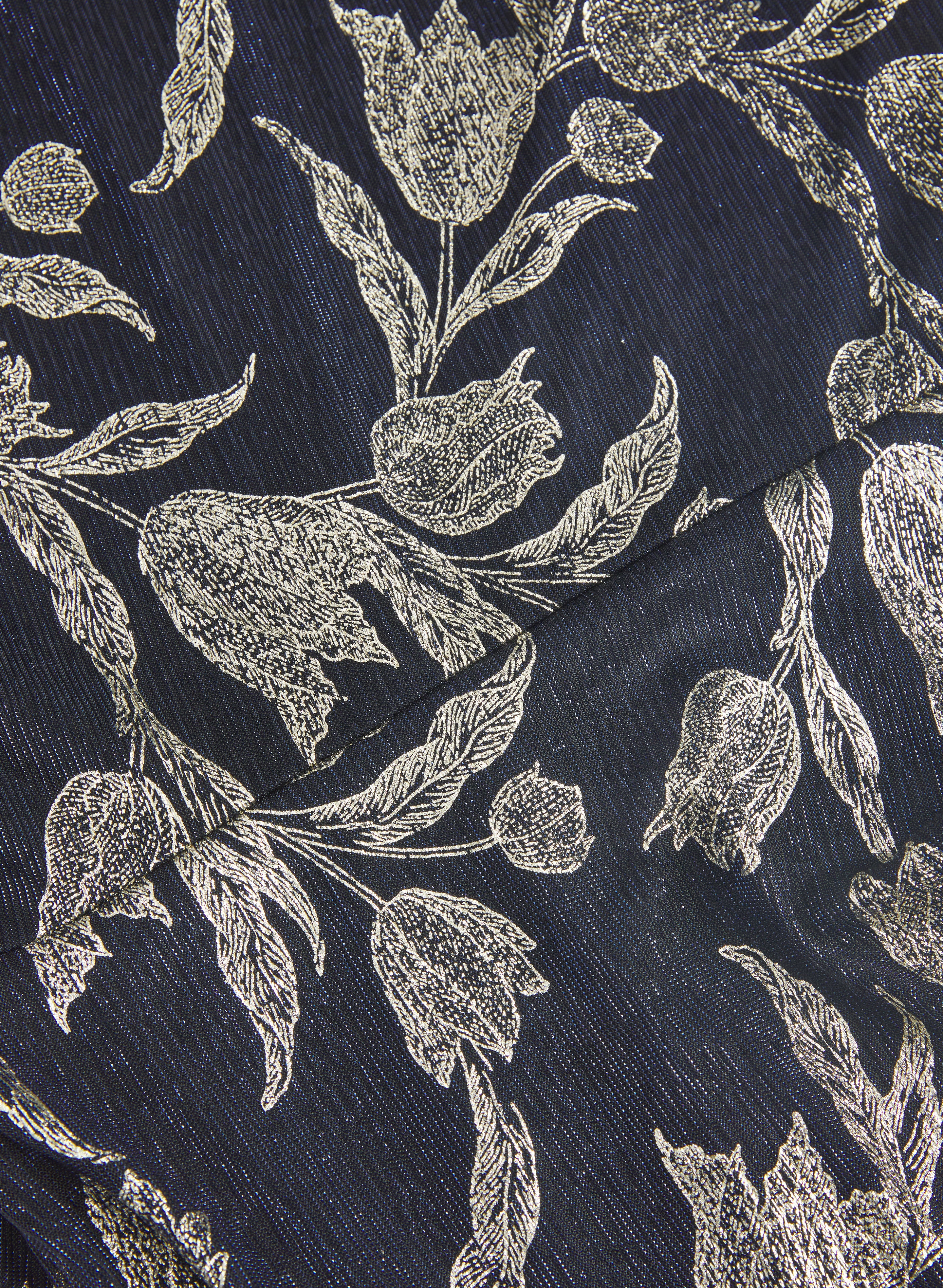 Floral Cowl Neck Dress - Image 7
