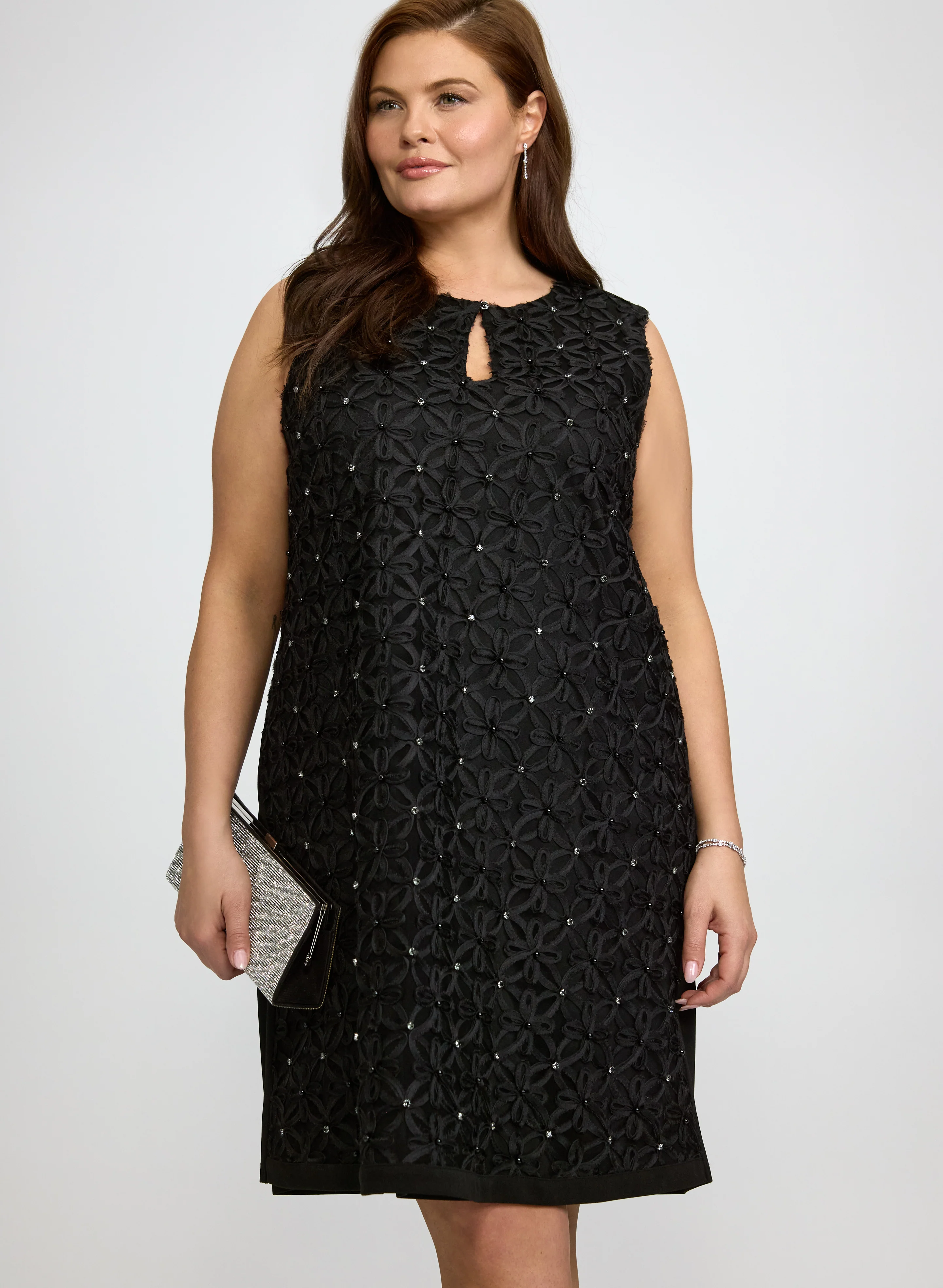 Floral Embellished Dress - Image 7