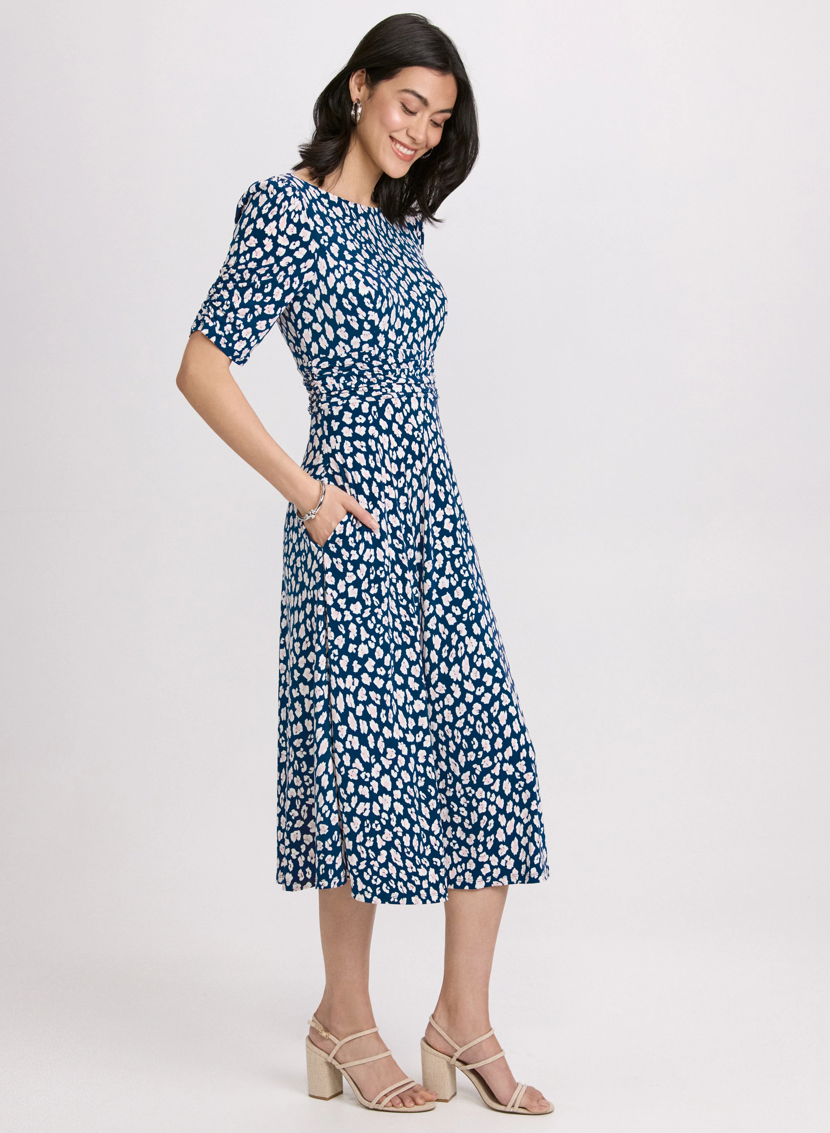 Floral Jersey Dress - Image 2