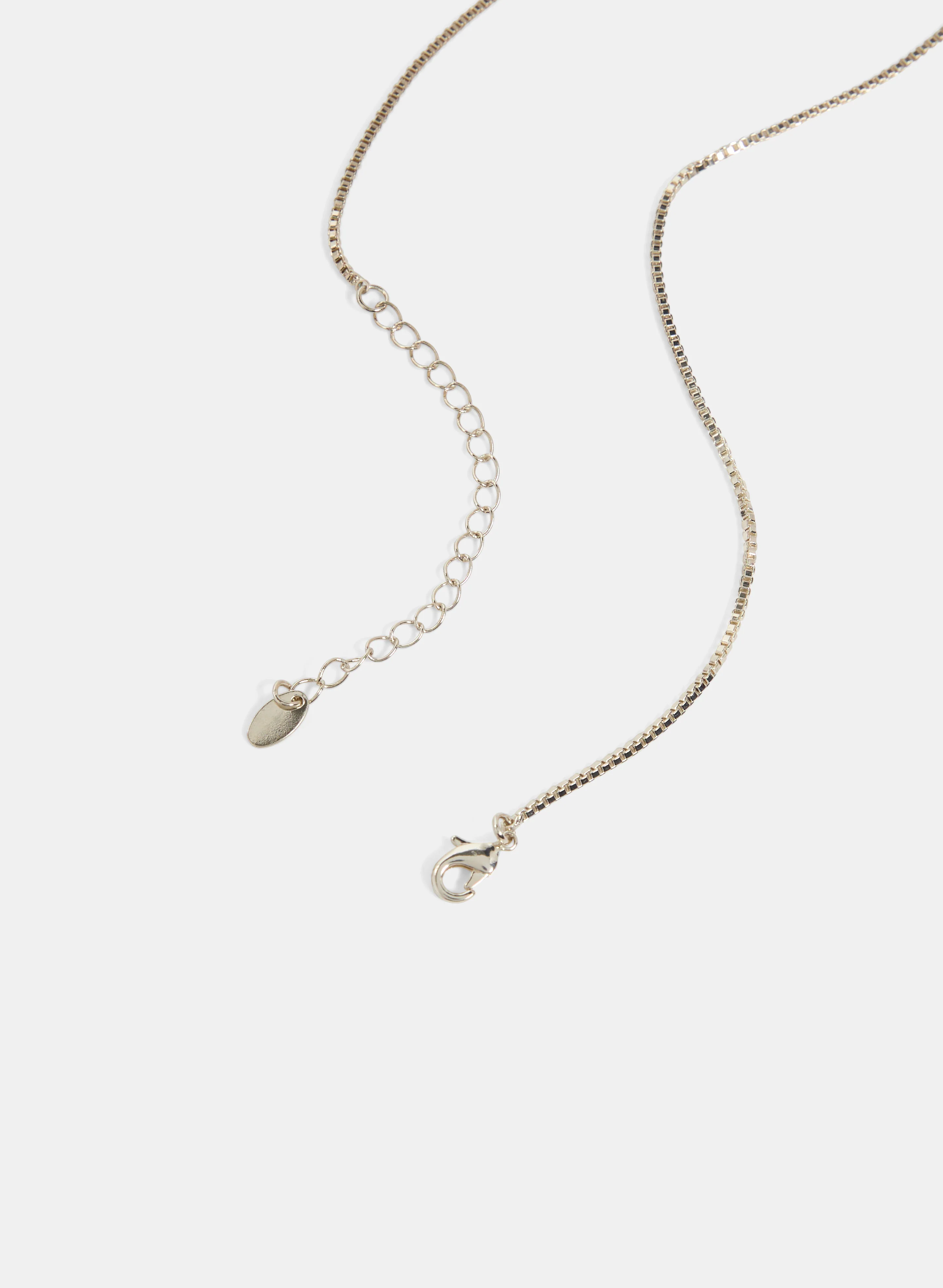 Floral Pom-Pom Pendant Necklace - Image 2
