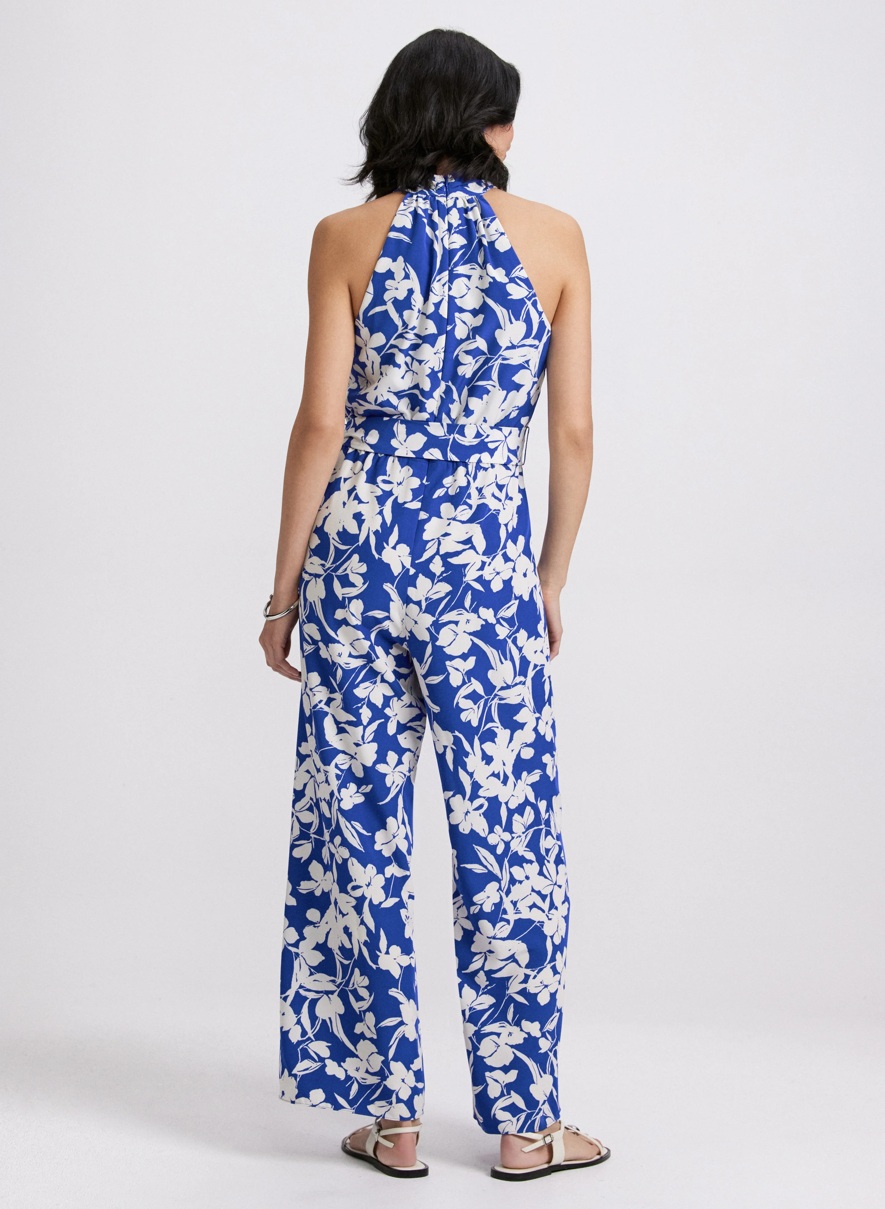 Floral Print Jumpsuit - Image 3