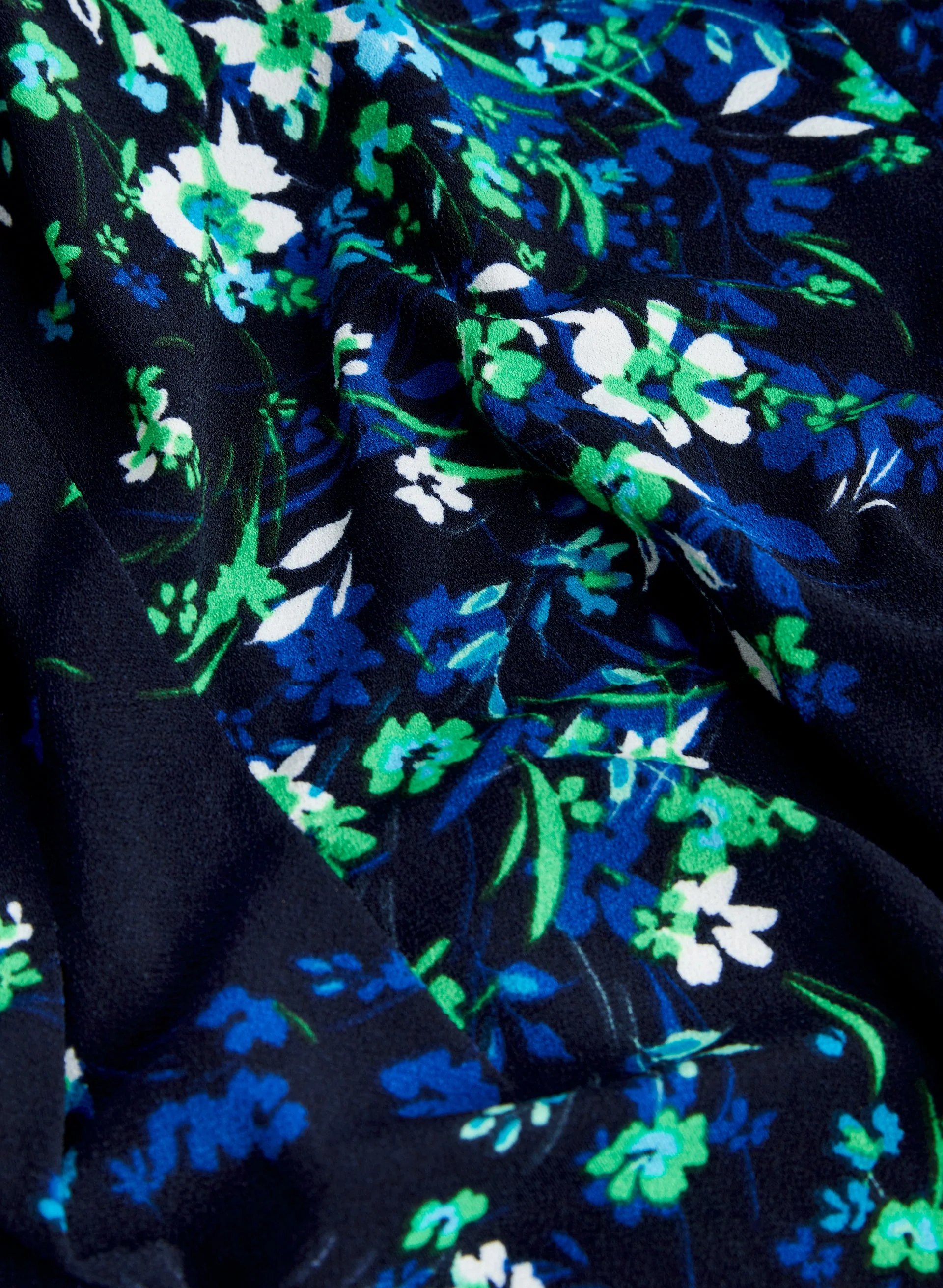 Floral Print Sleeveless Dress - Image 7