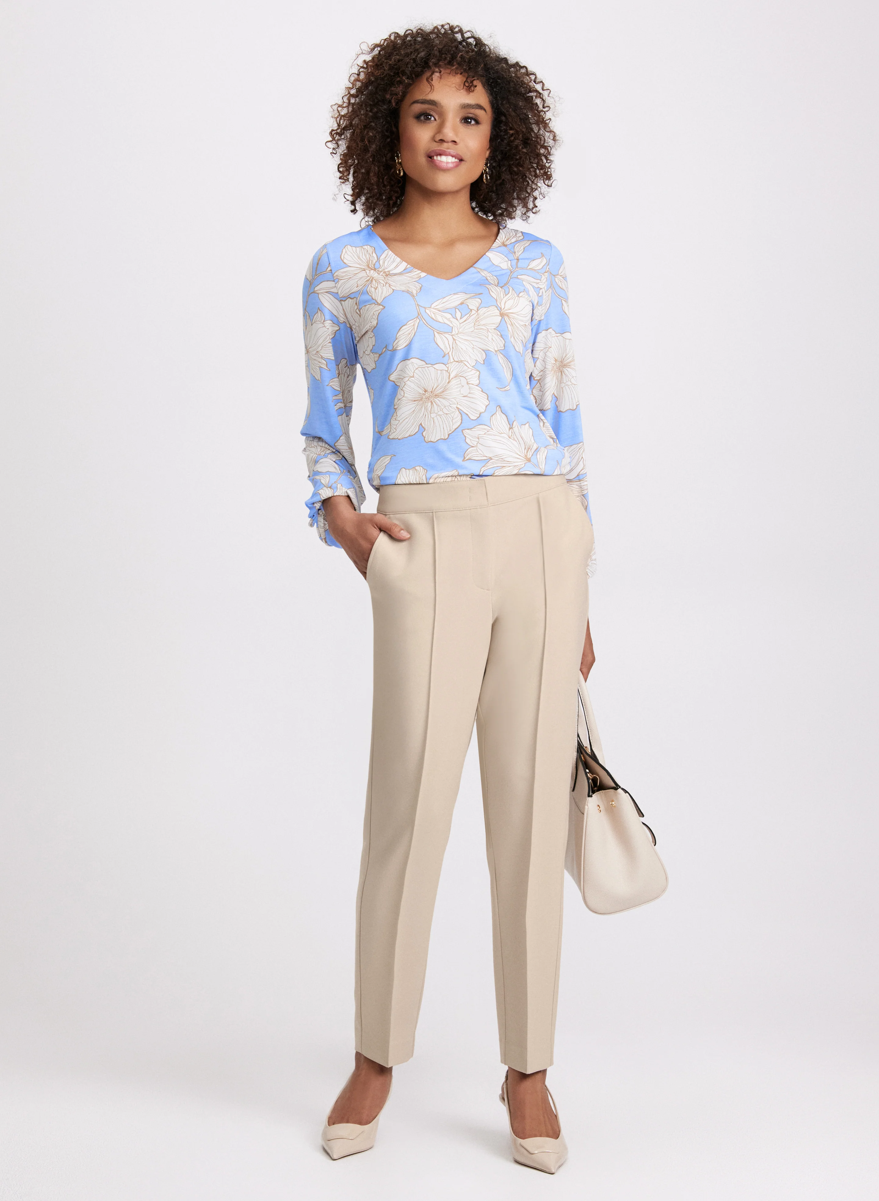 Floral Print Top - Image 2