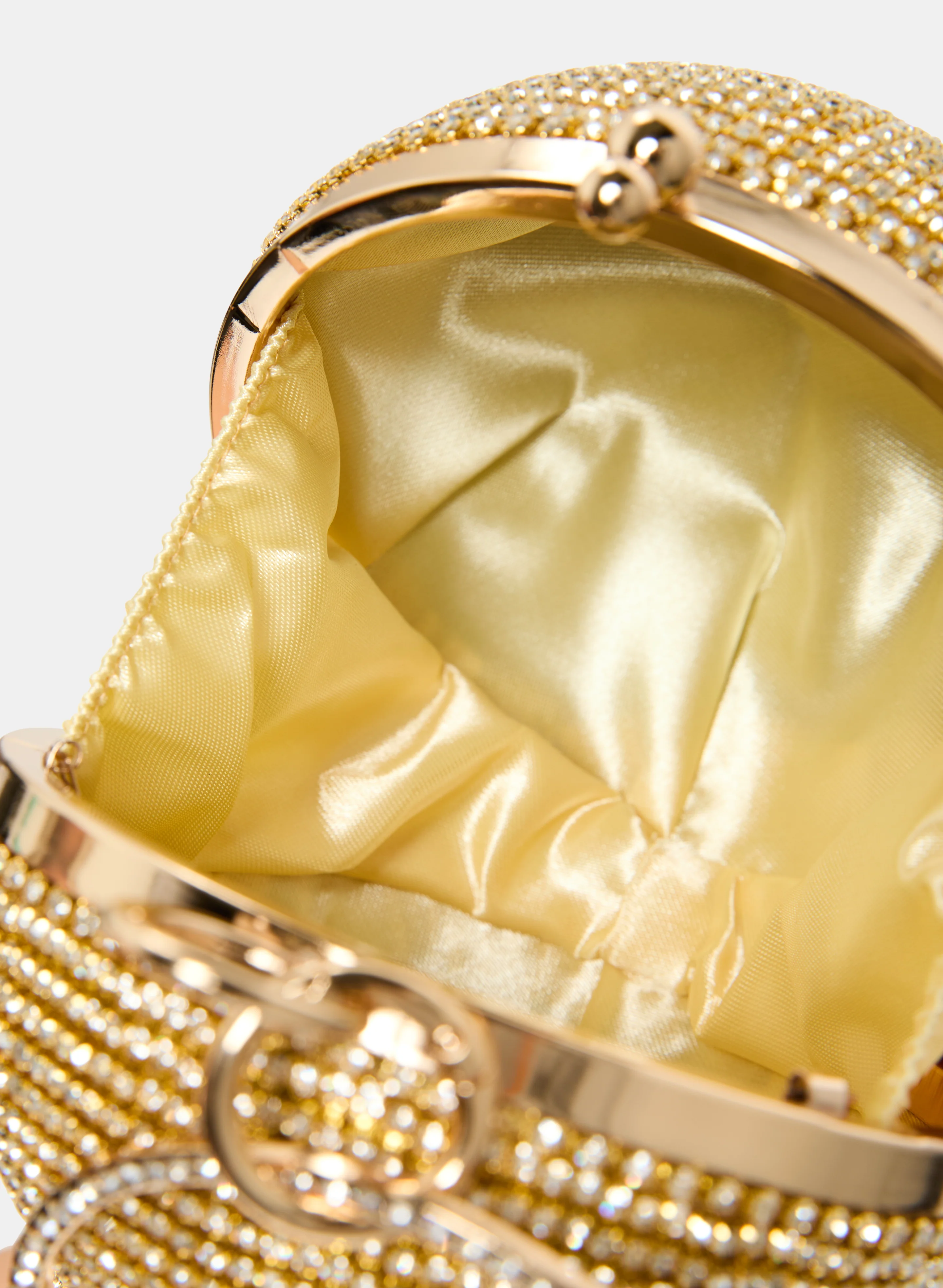 Fringed Crystal Ball Clutch - Image 2