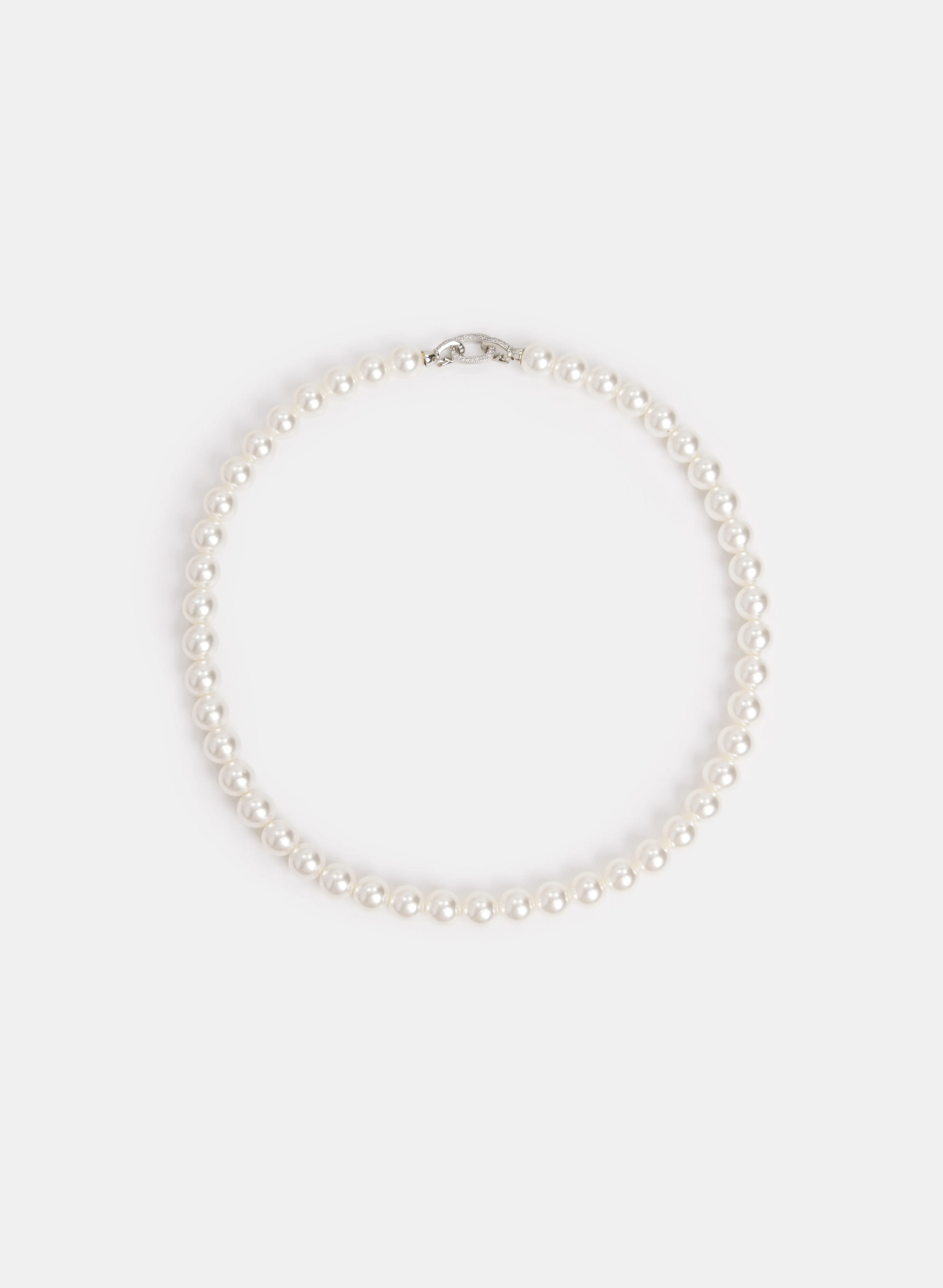 Glass Pearl Necklace