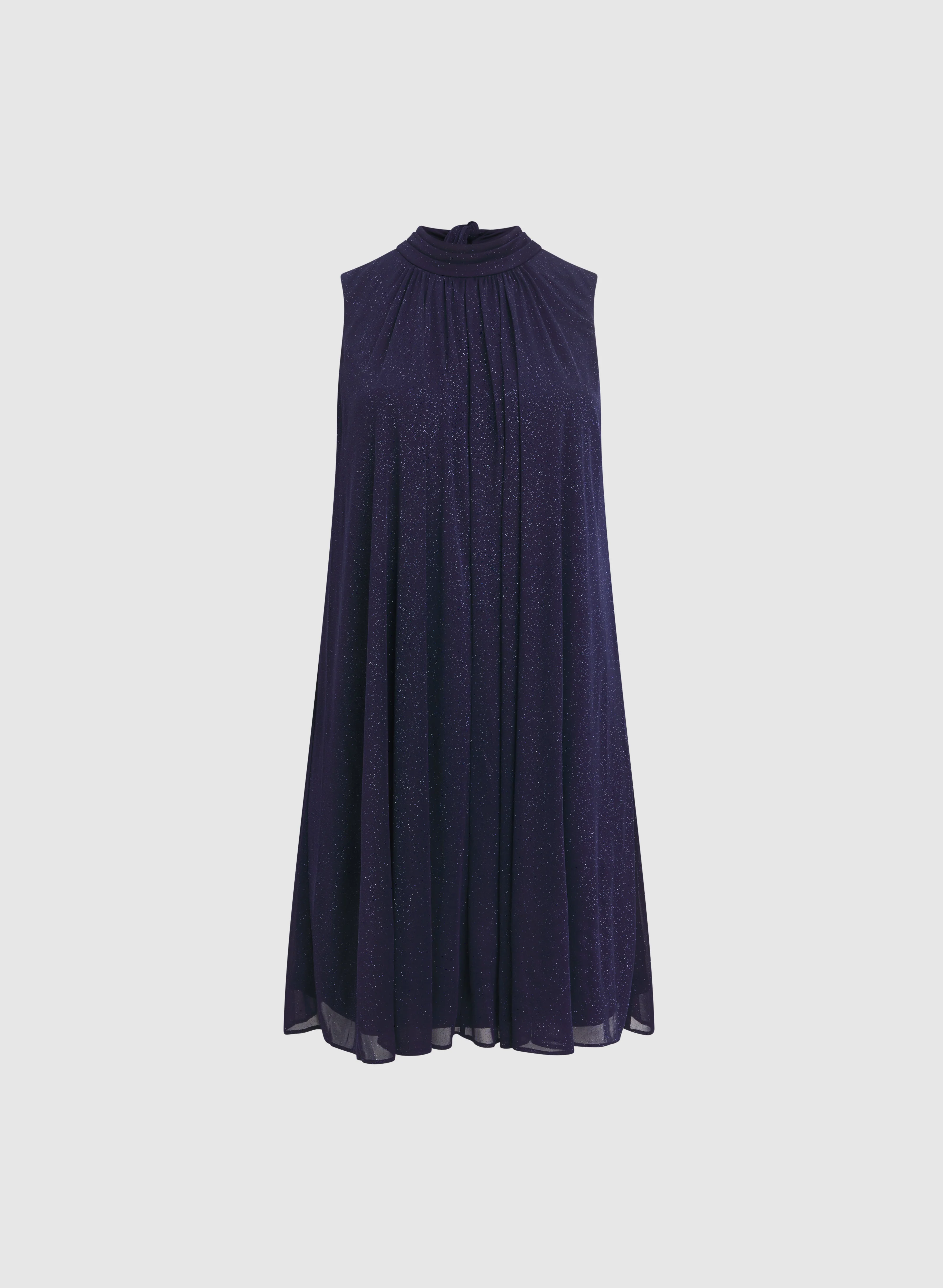 Glitter Mesh A-Line Dress - Image 5