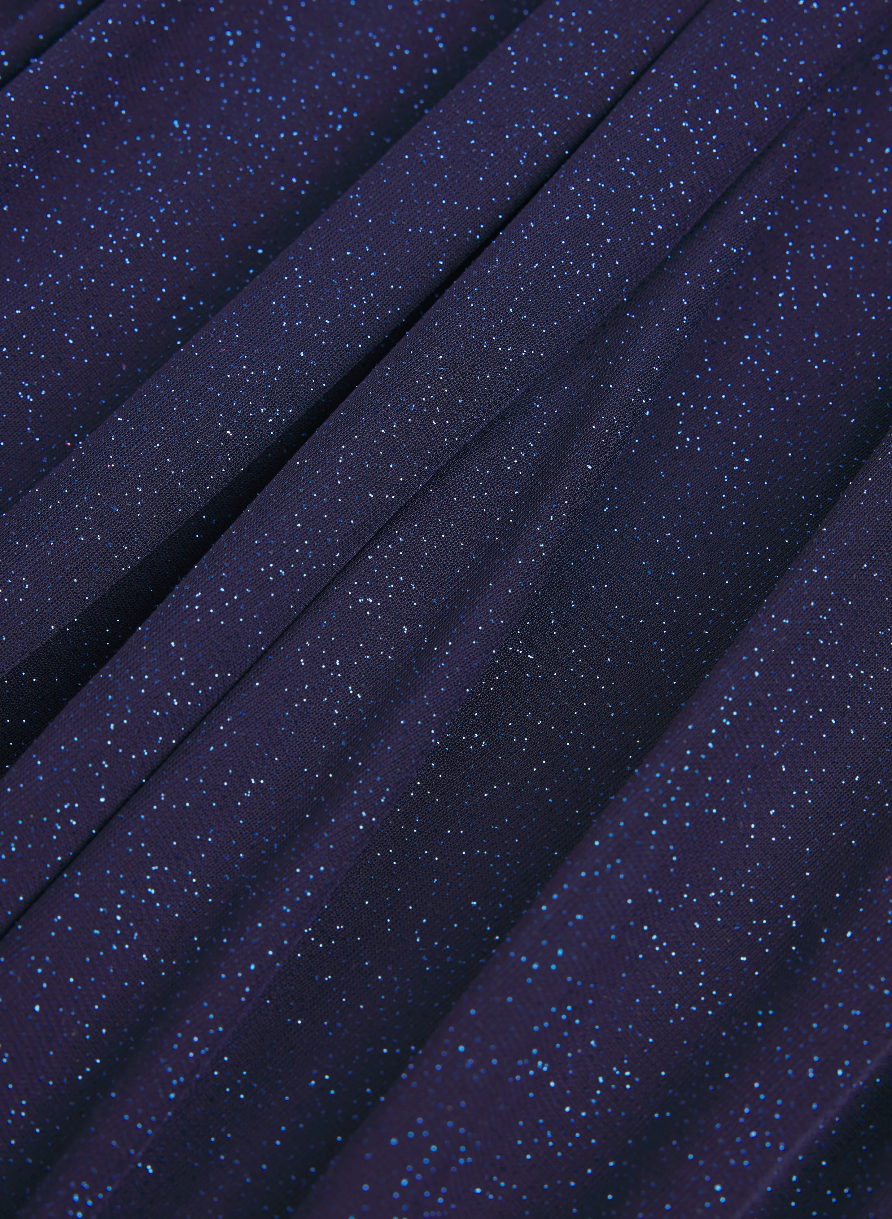 Glitter Mesh A-Line Dress - Image 6